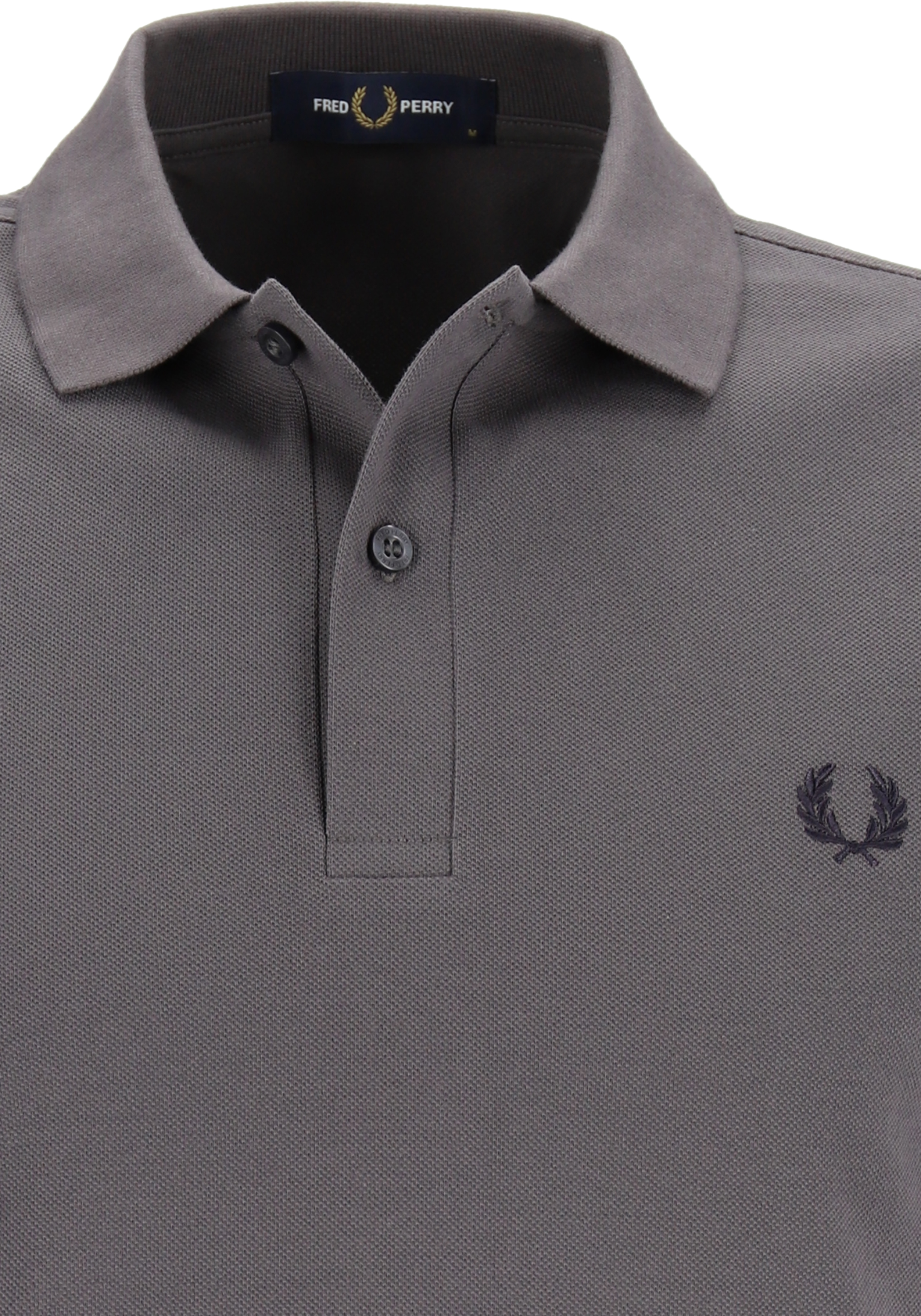 Fred Perry M6000 polo shirt, heren polo, Gunmetal