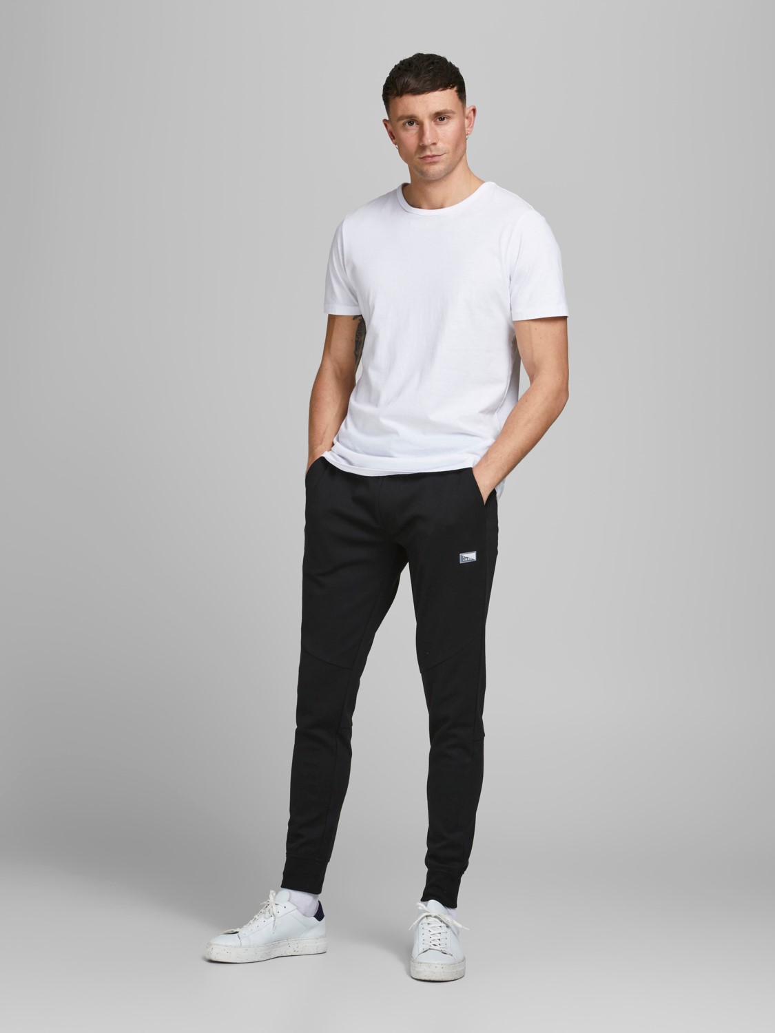 JACK & JONES Will Air Sweat Pants regular fit, heren joggingbroek, zwart