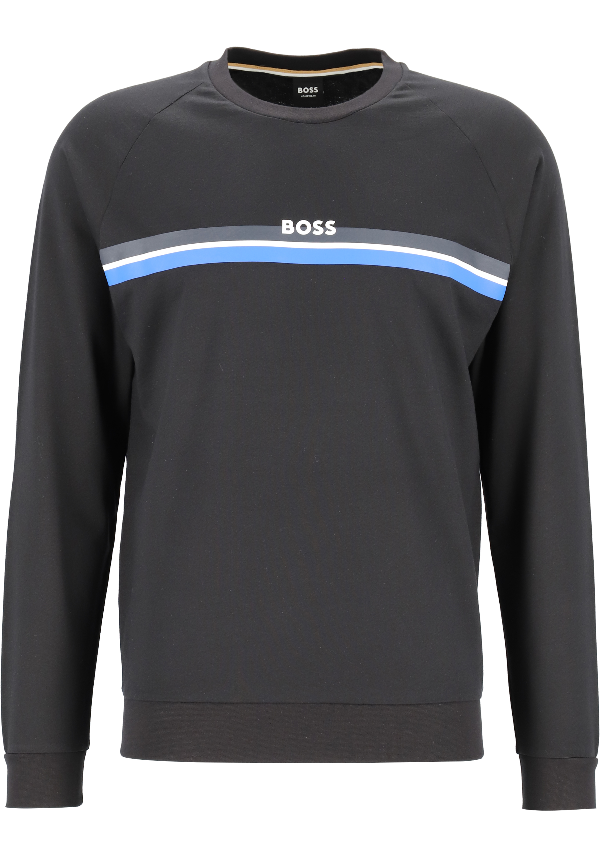 BOSS Long Set, heren lounge set, zwart