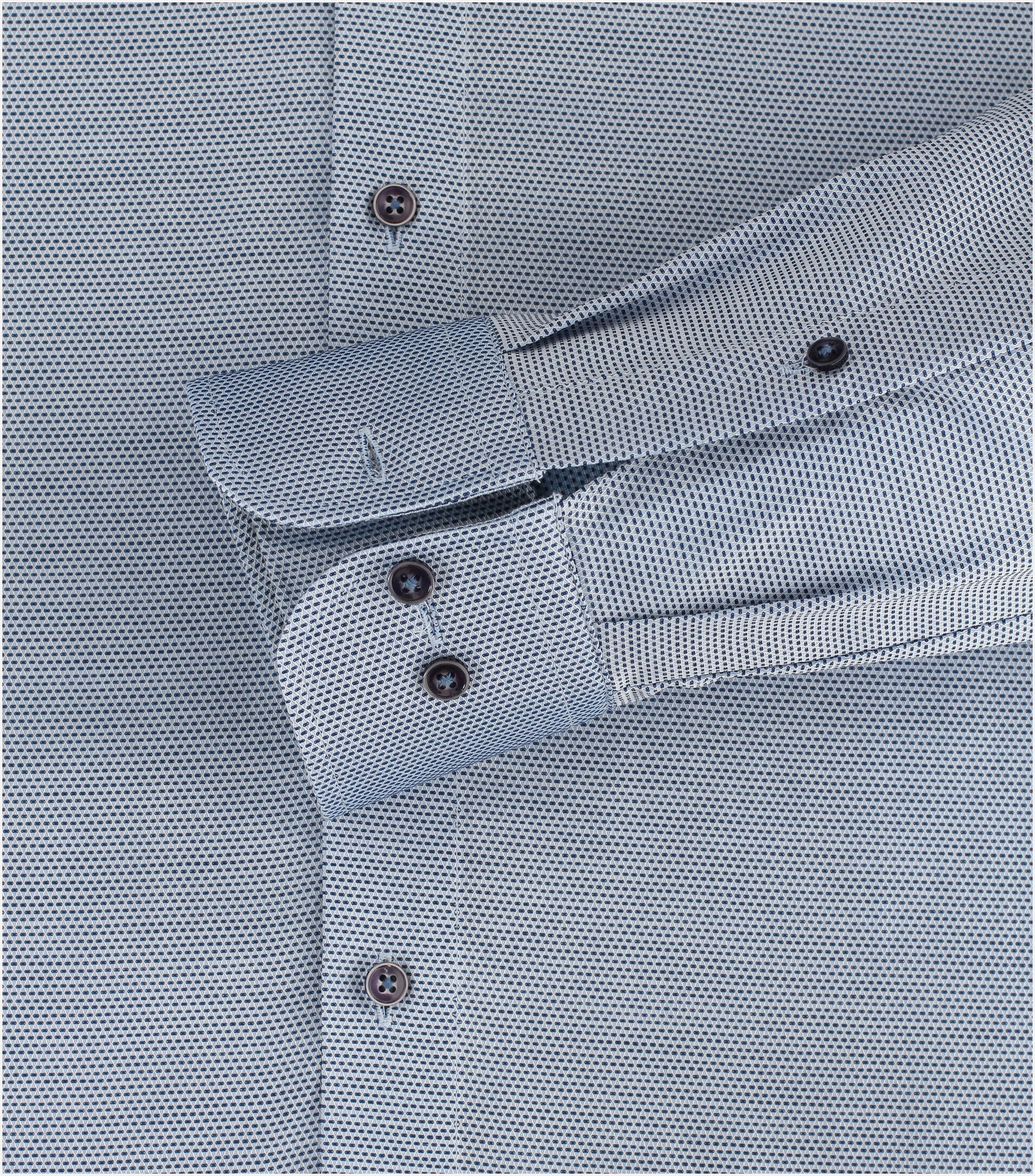 CASA MODA modern fit overhemd, dobby, blauw