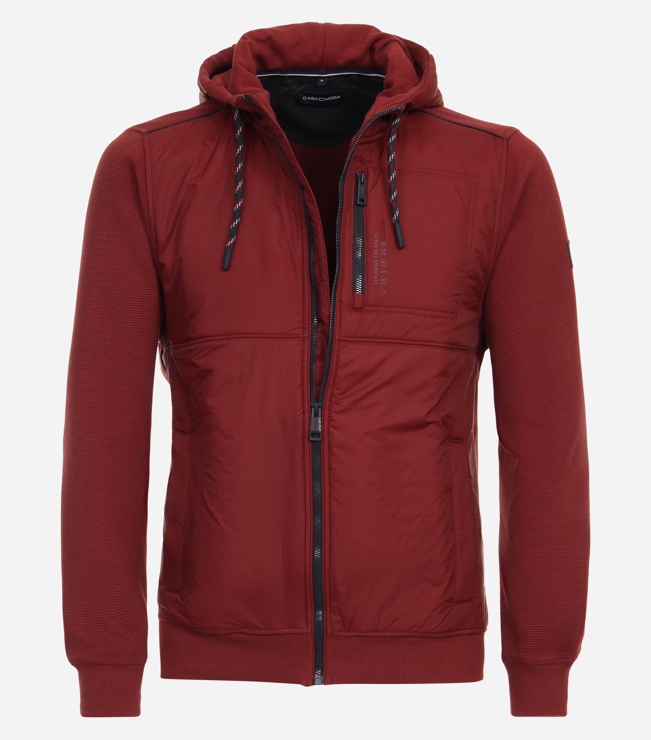 CASA MODA comfort fit vest, rood