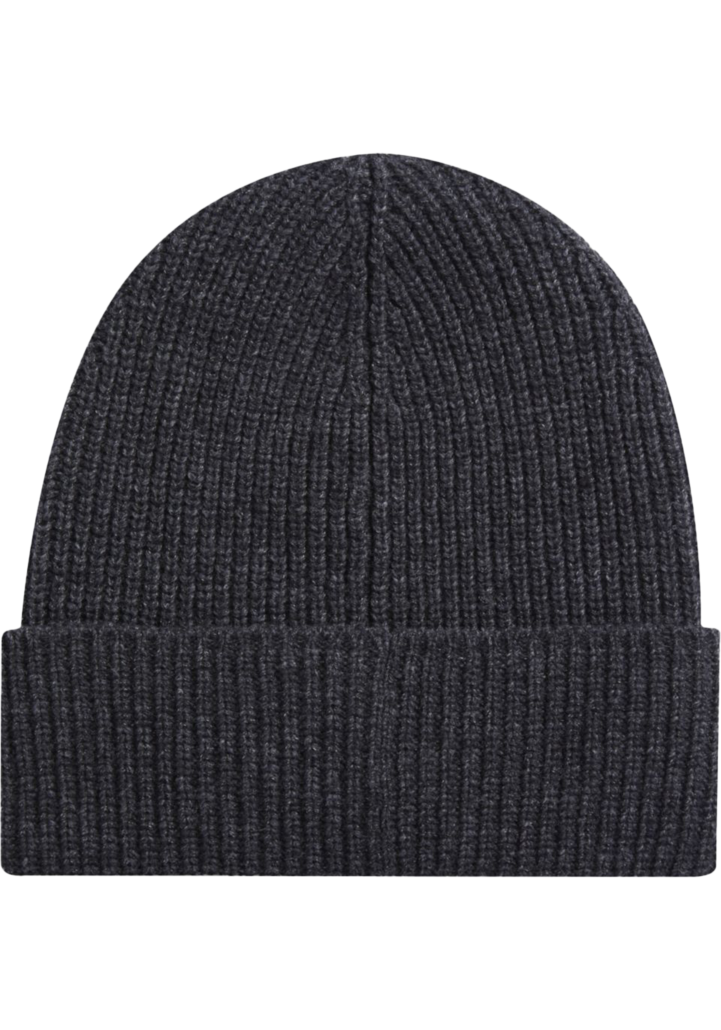 Calvin Klein muts, daddy wool beanie, donkergrijs