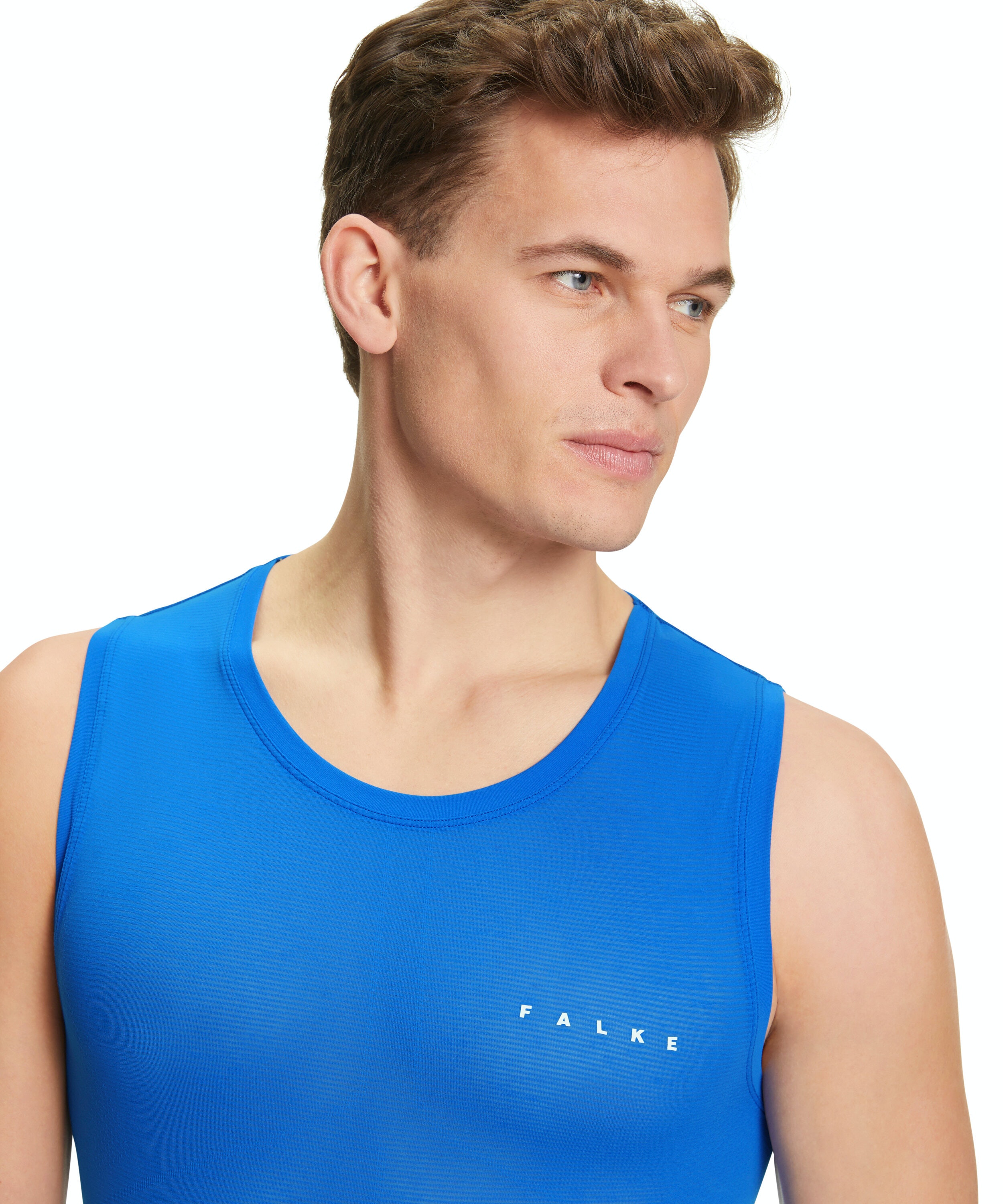 FALKE heren singlet Ultralight Cool, thermoshirt, blauw (yve)