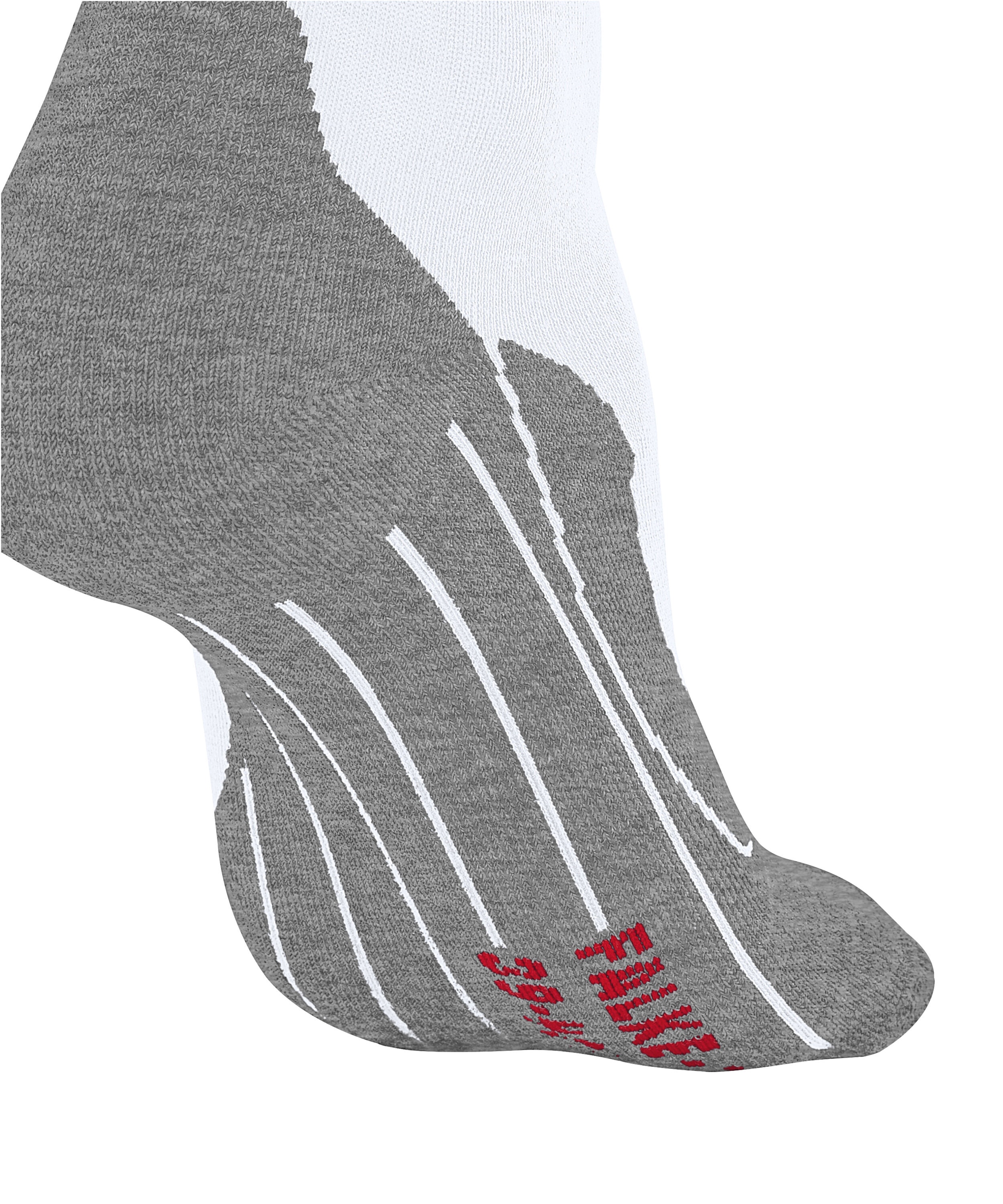 FALKE RU4 Endurance Short heren running sokken kort, wit (white)