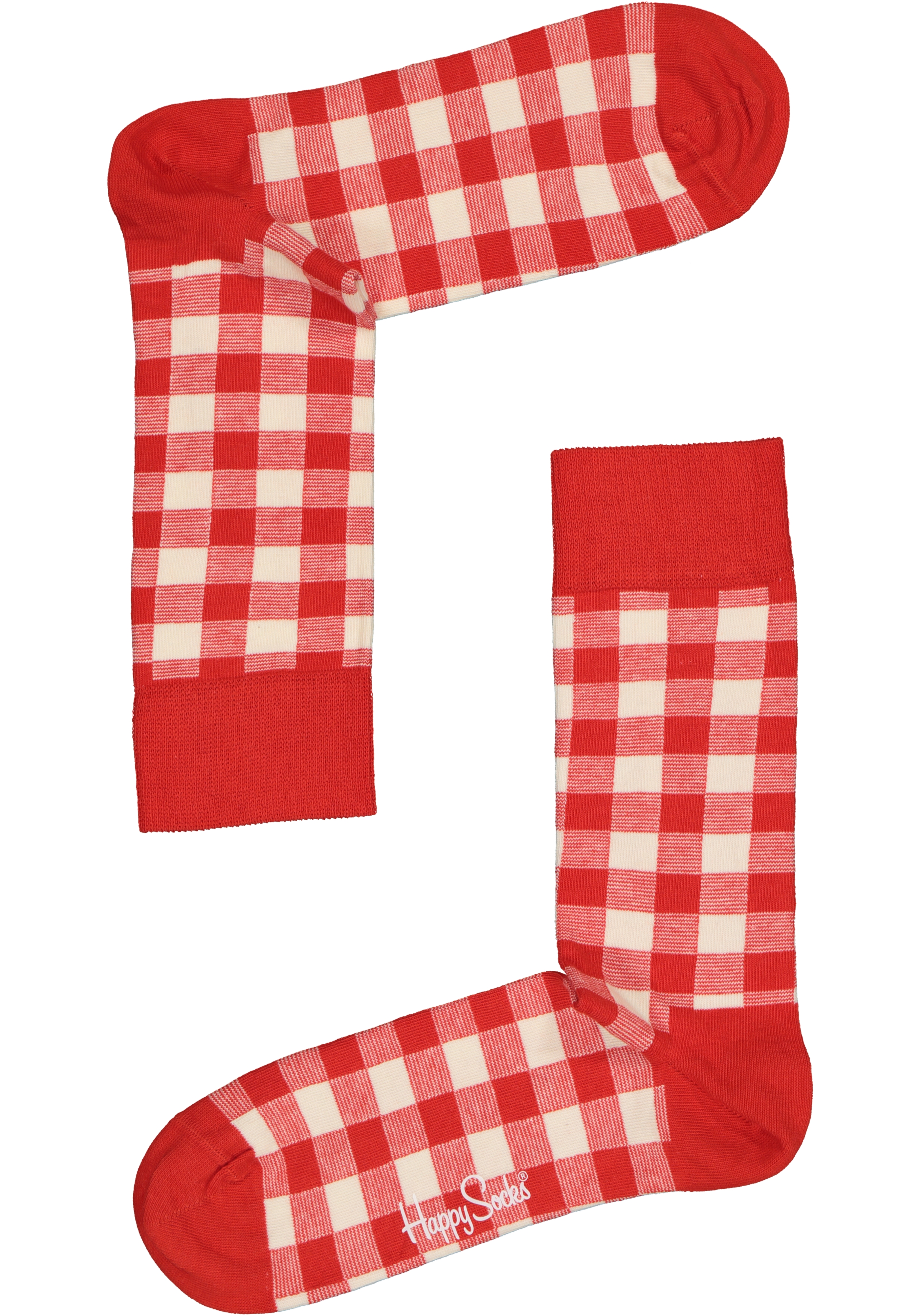 Happy Socks Happy Socks Mini Check Sock (1-pack), unisex sokken, unisex sokken
