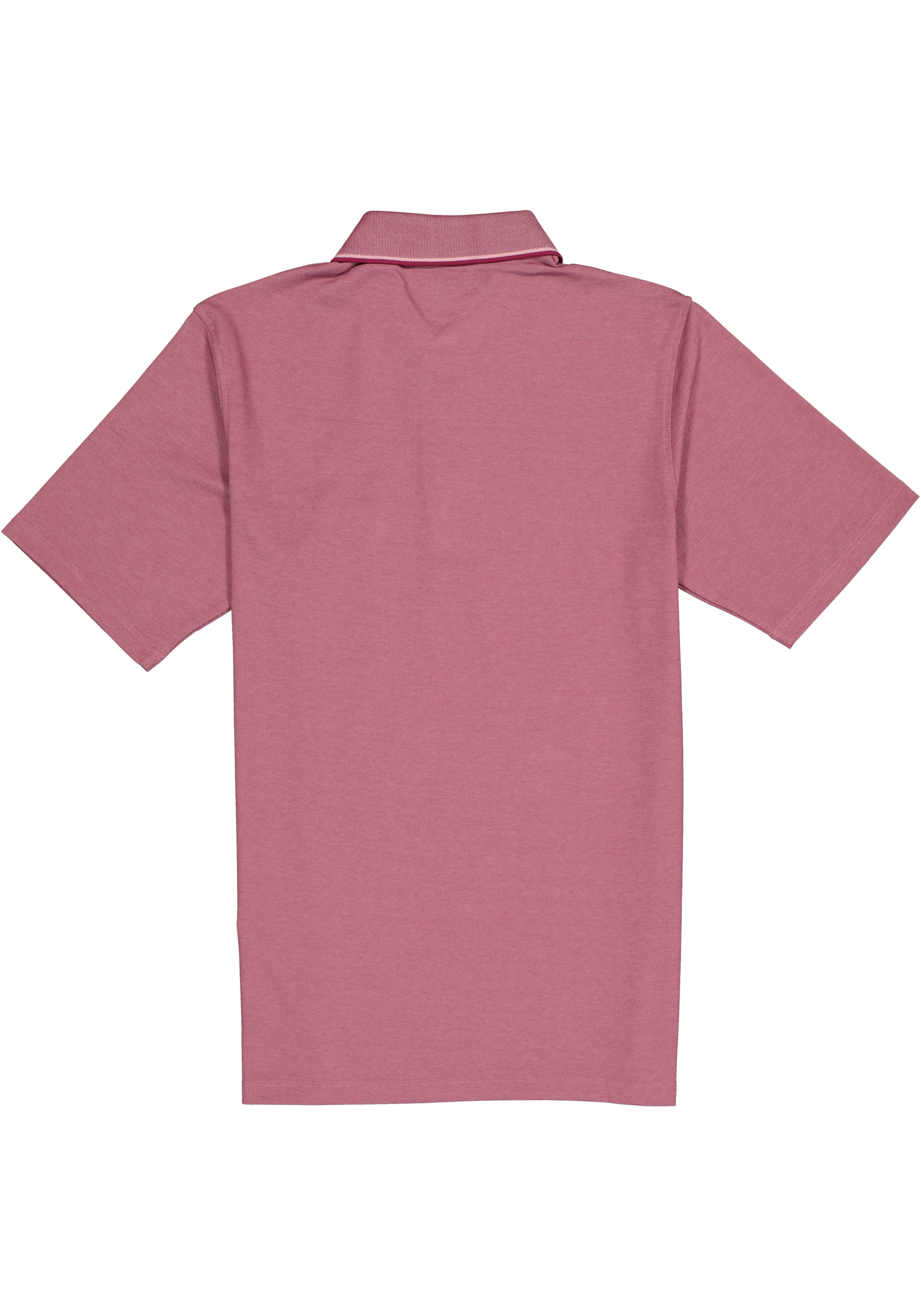 CASA MODA comfort fit poloshirt, donker roze melange