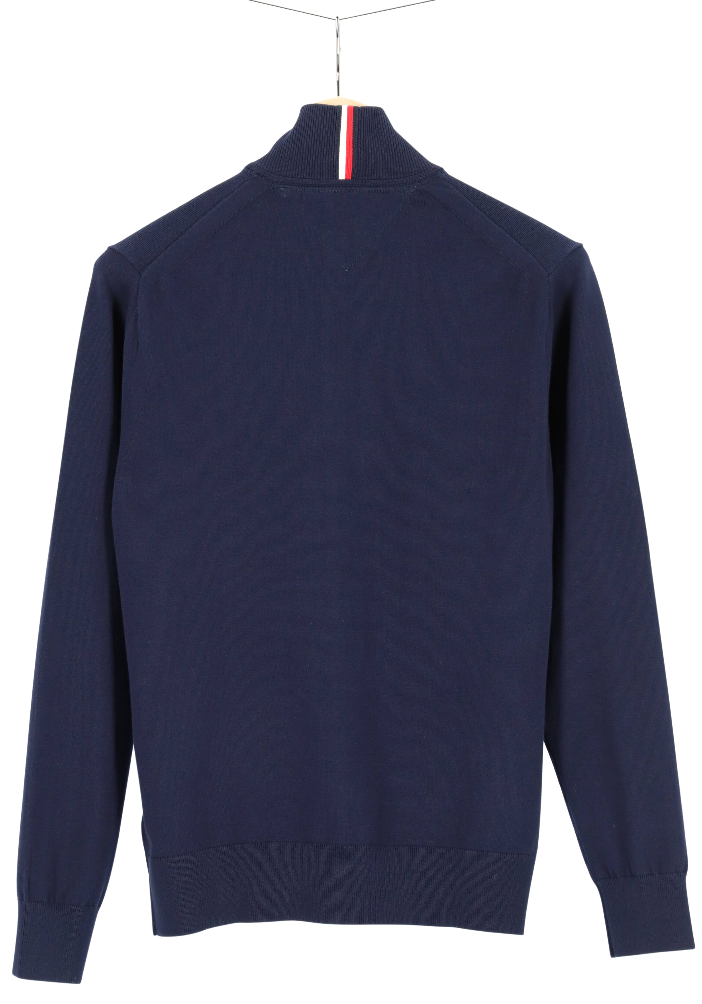 Tommy Hilfiger vest katoen, 1985 zip through, donkerblauw (Desert Sky)