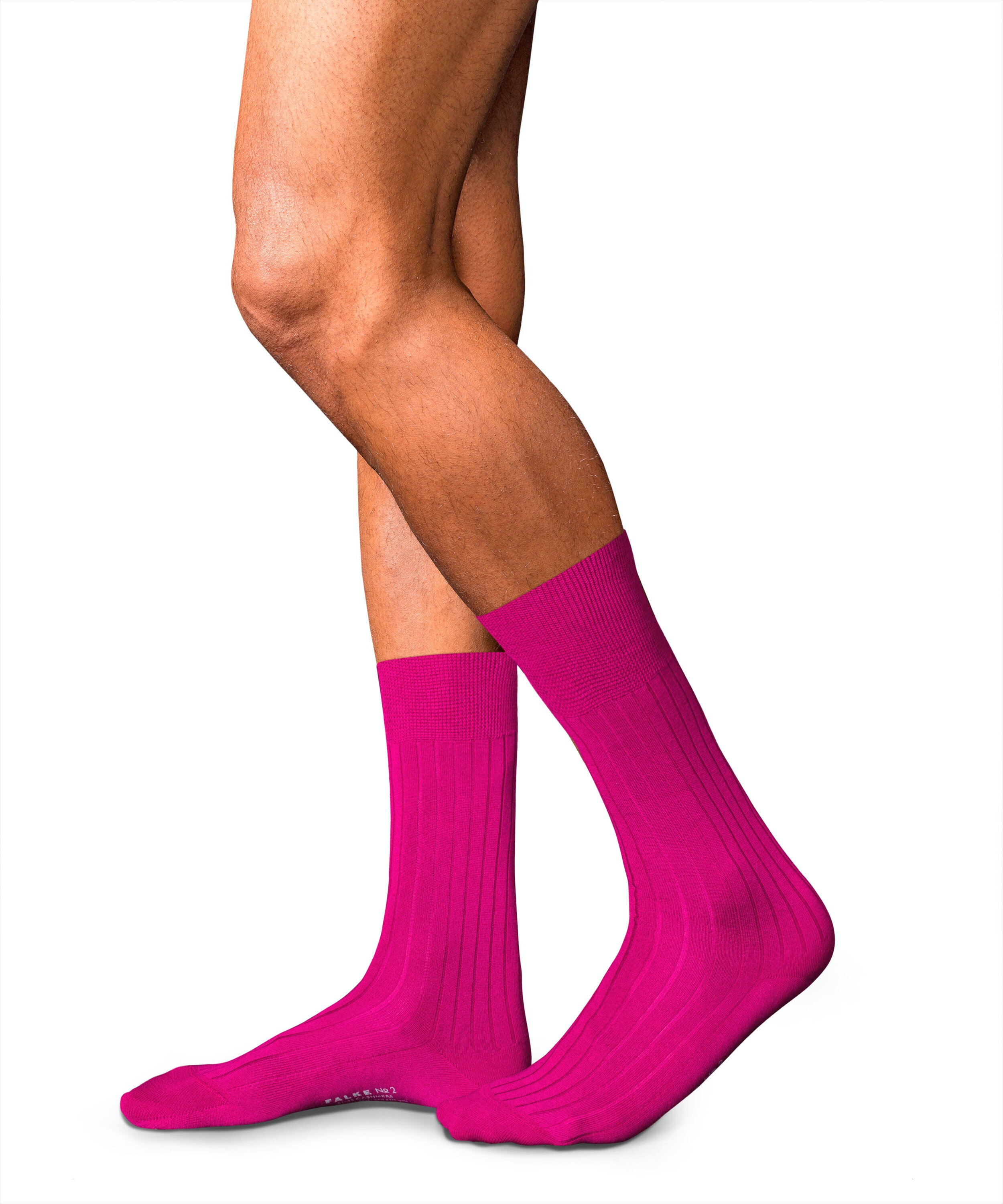 FALKE No. 2 Finest Cashmere herensokken, roze (arctic pink)