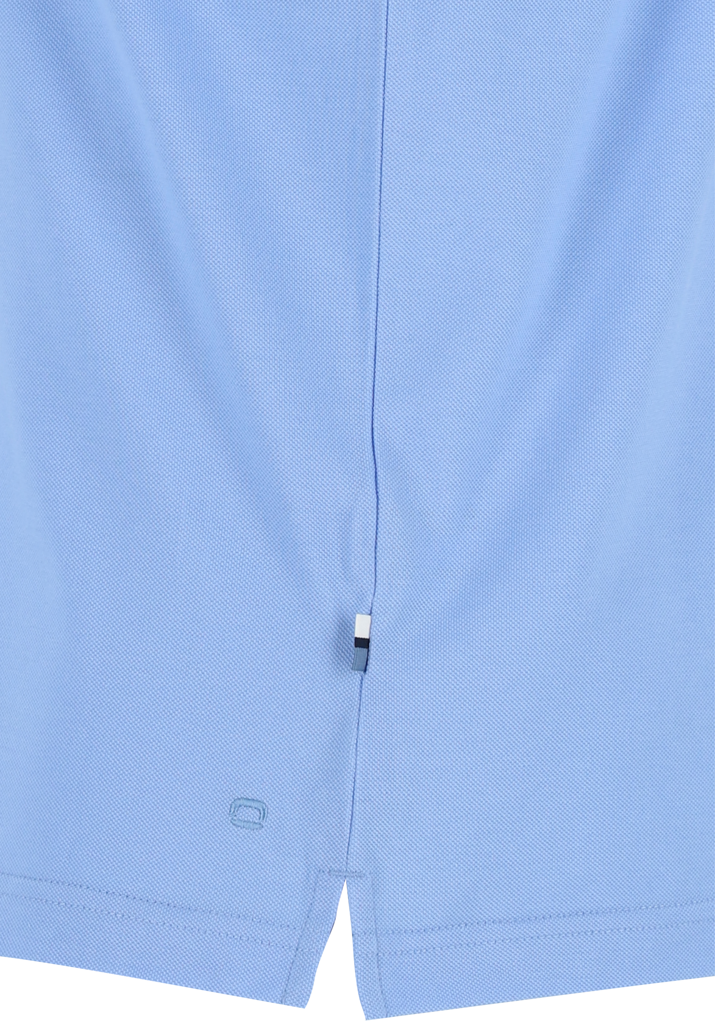 OLYMP Polo Casual, modern fit polo, lichtblauw