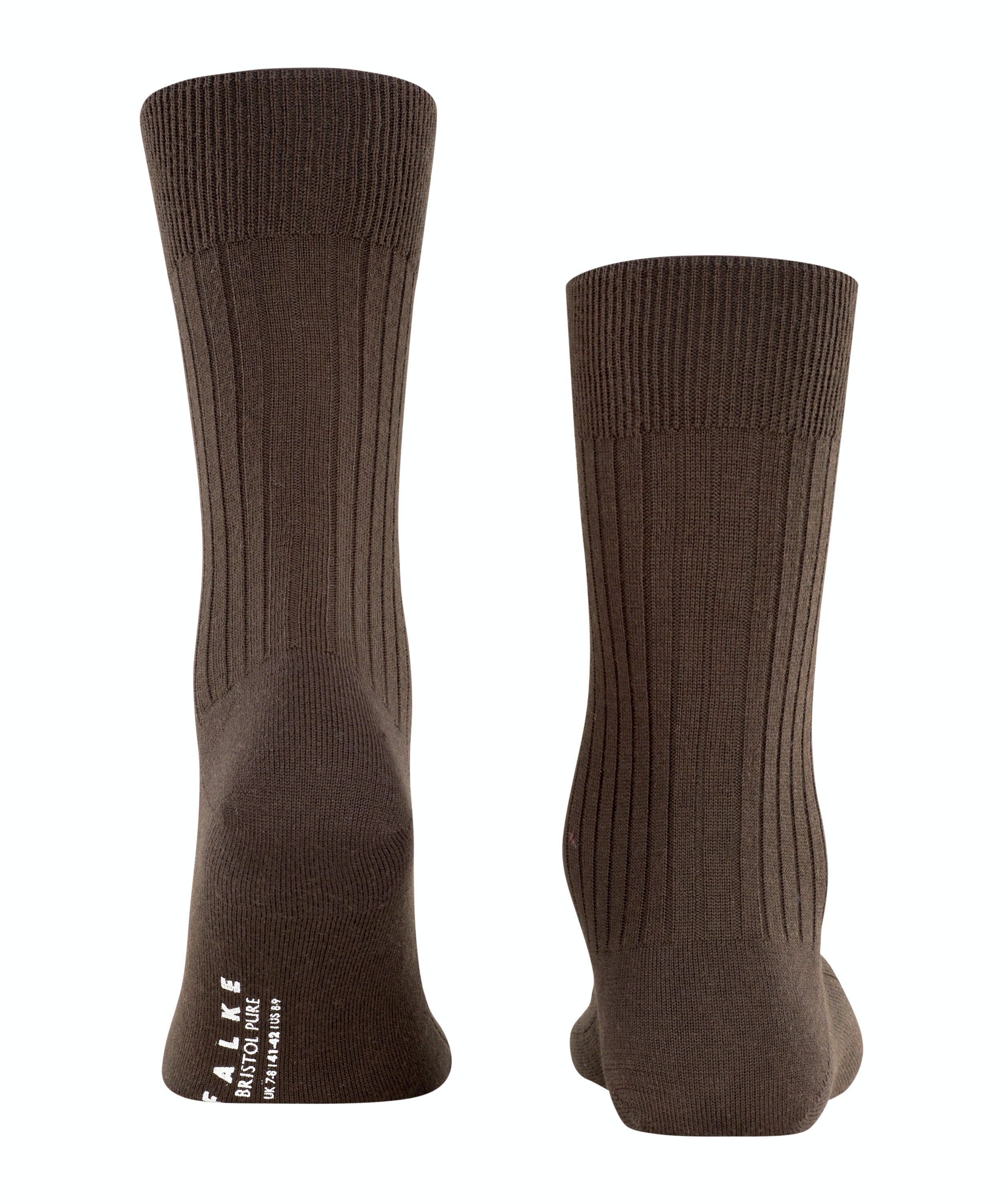 FALKE Bristol Pure Heren herensokken, bruin (brown)