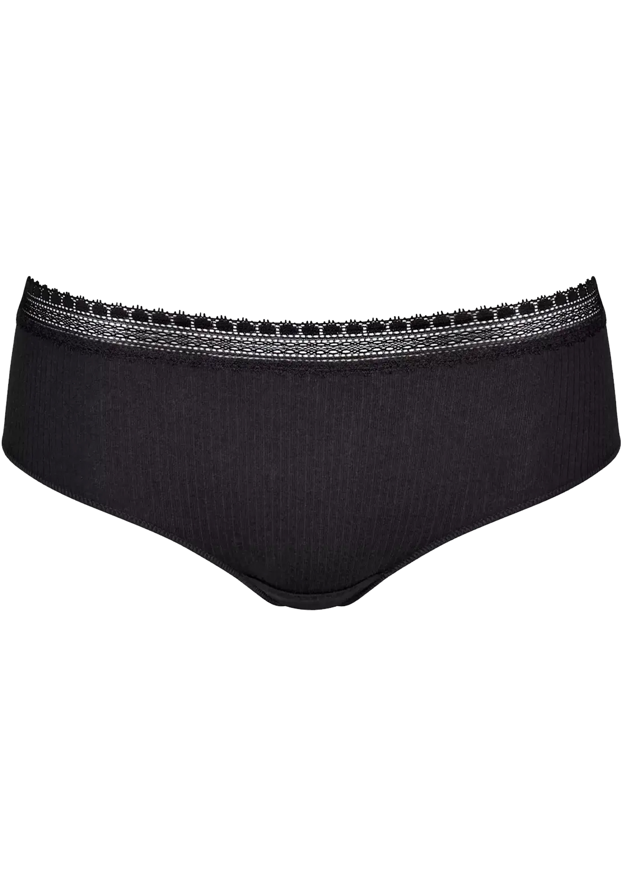 Sloggi Women GO Ribbed R Hipster (2-pack), dames slip, zwart
