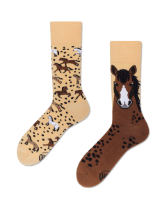 Many Mornings unisex sokken, Wild Horse
