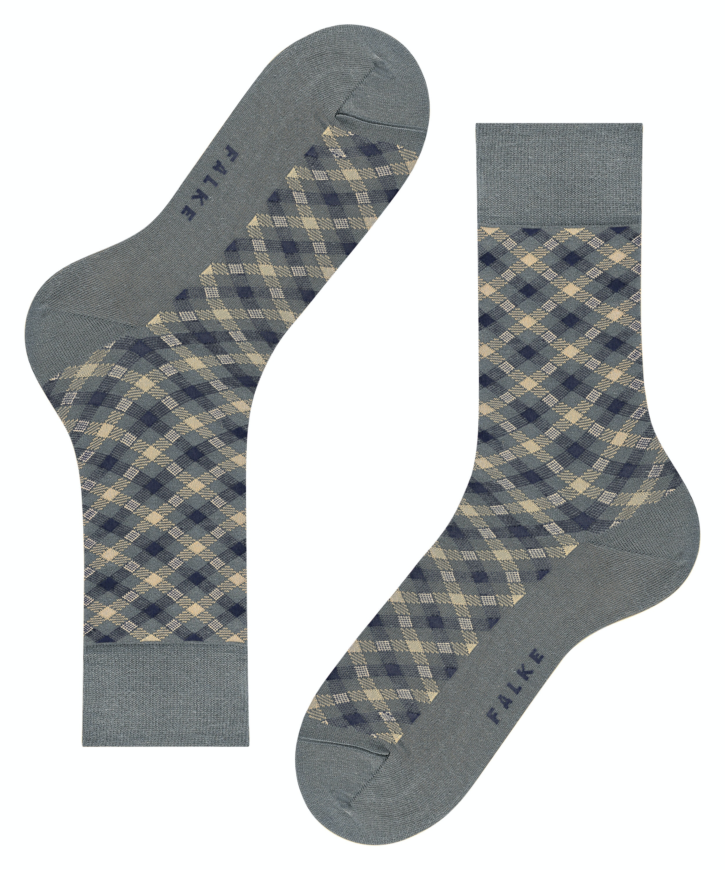 FALKE Smart Check herensokken, bruin (dust)