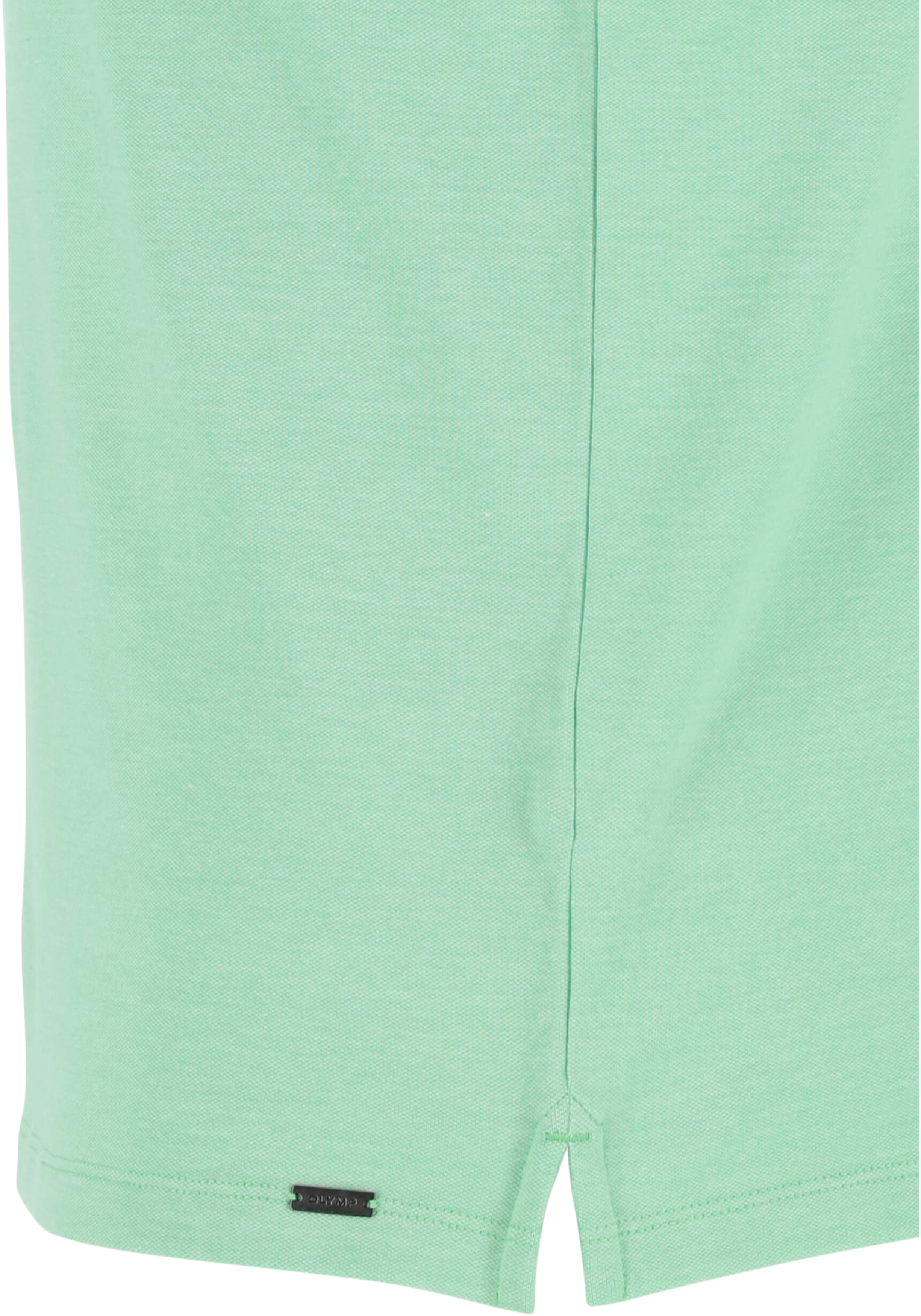 OLYMP Polo Level 5 Casual, slim fit polo, limoen groen