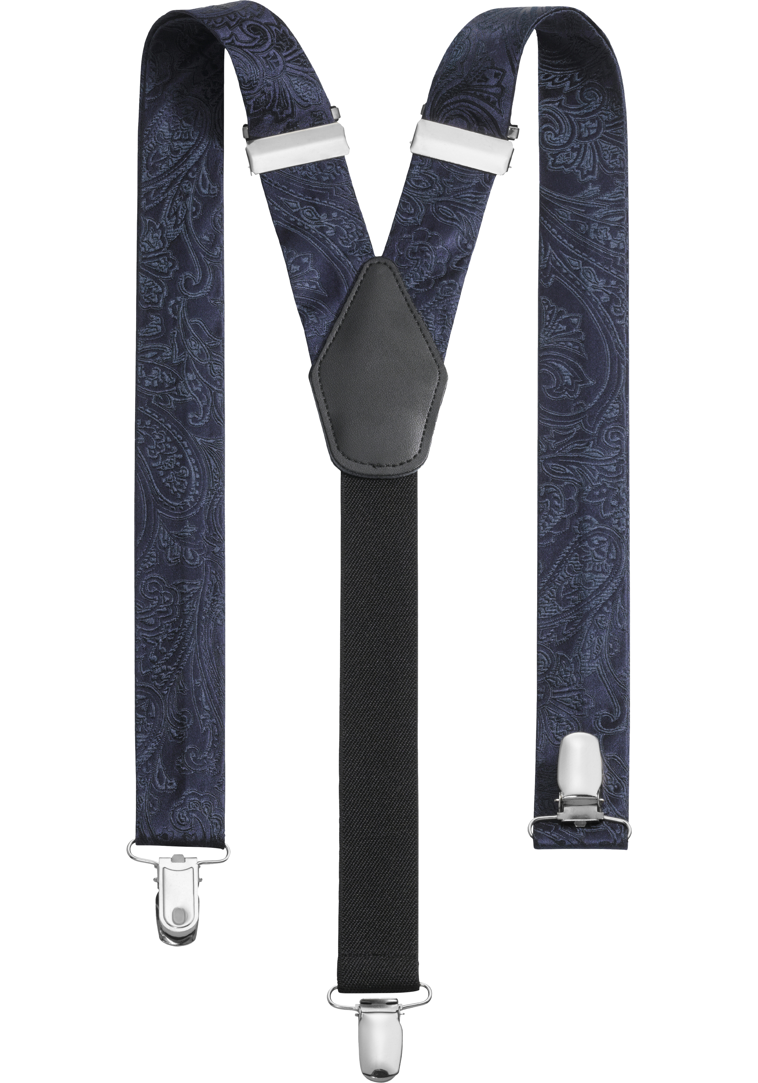 OLYMP bretels, marineblauw dessin