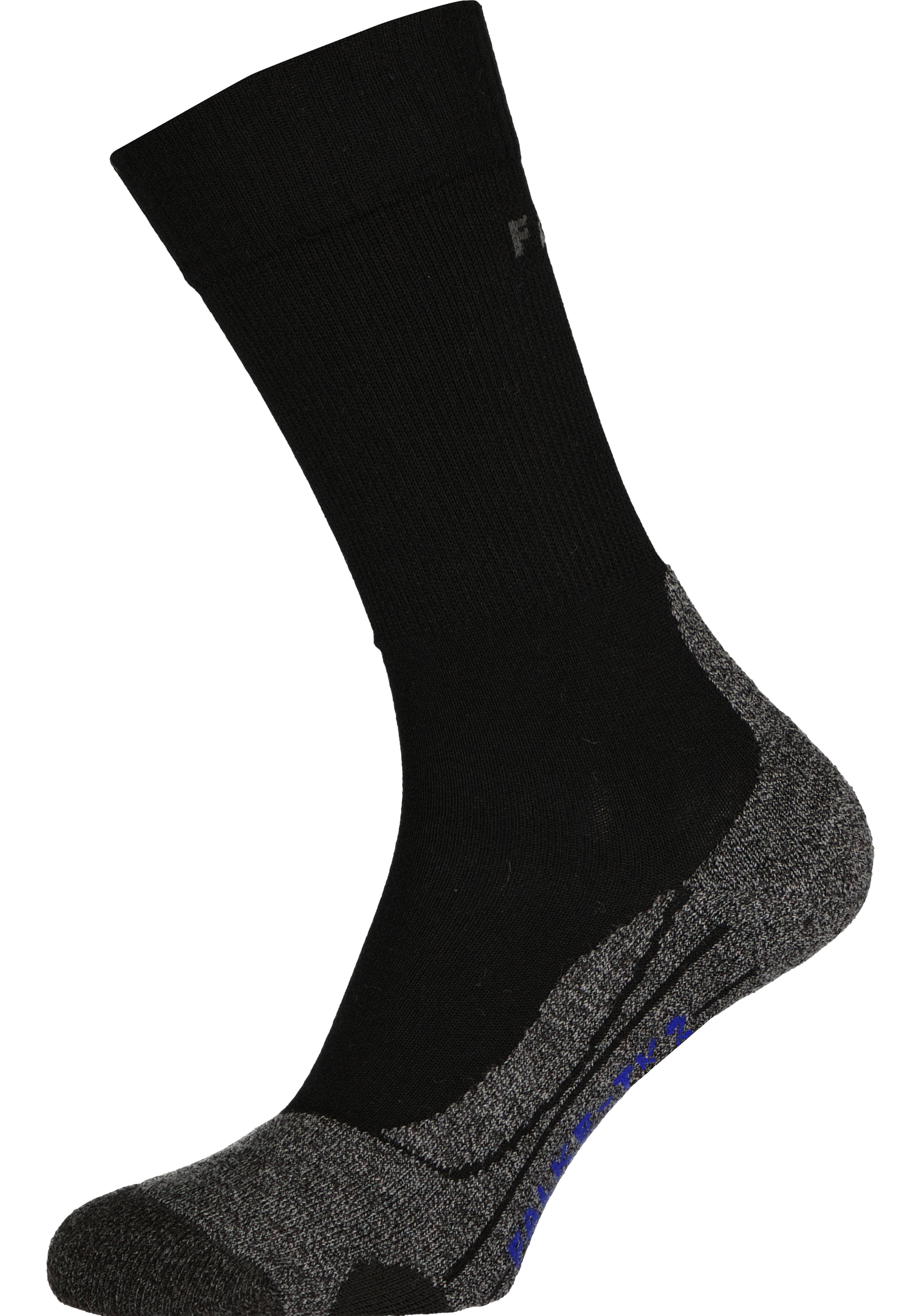 FALKE TK2 Cool heren wandelsokken, zwart (black-mix) 