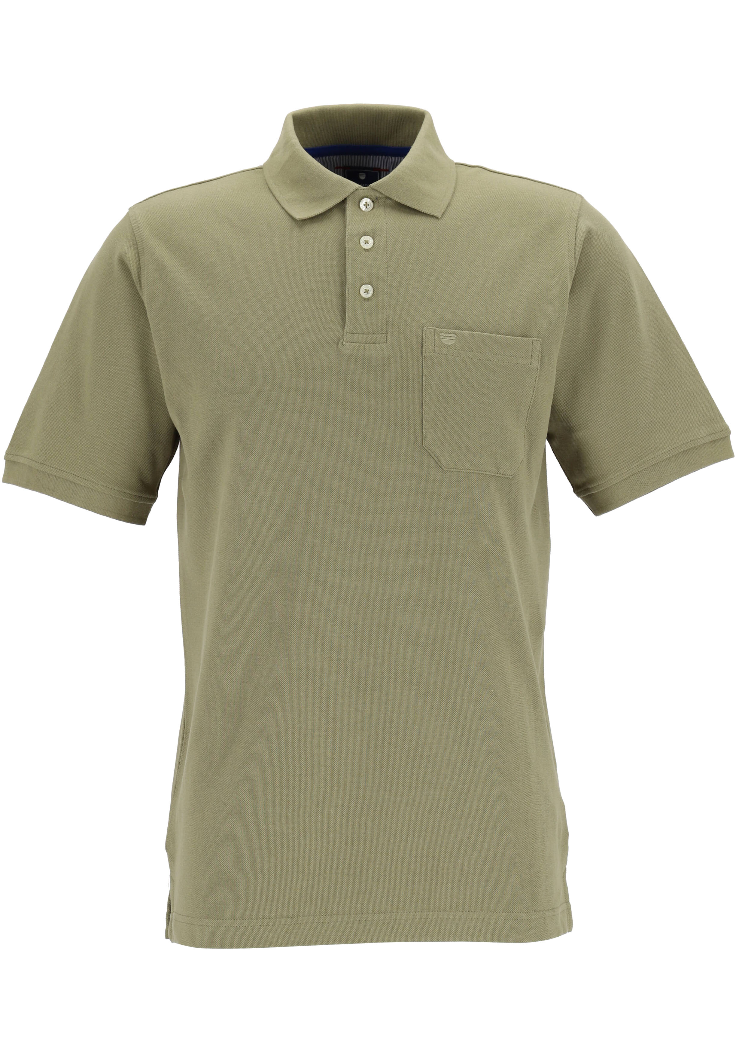 Redmond regular fit poloshirt, olijfgroen