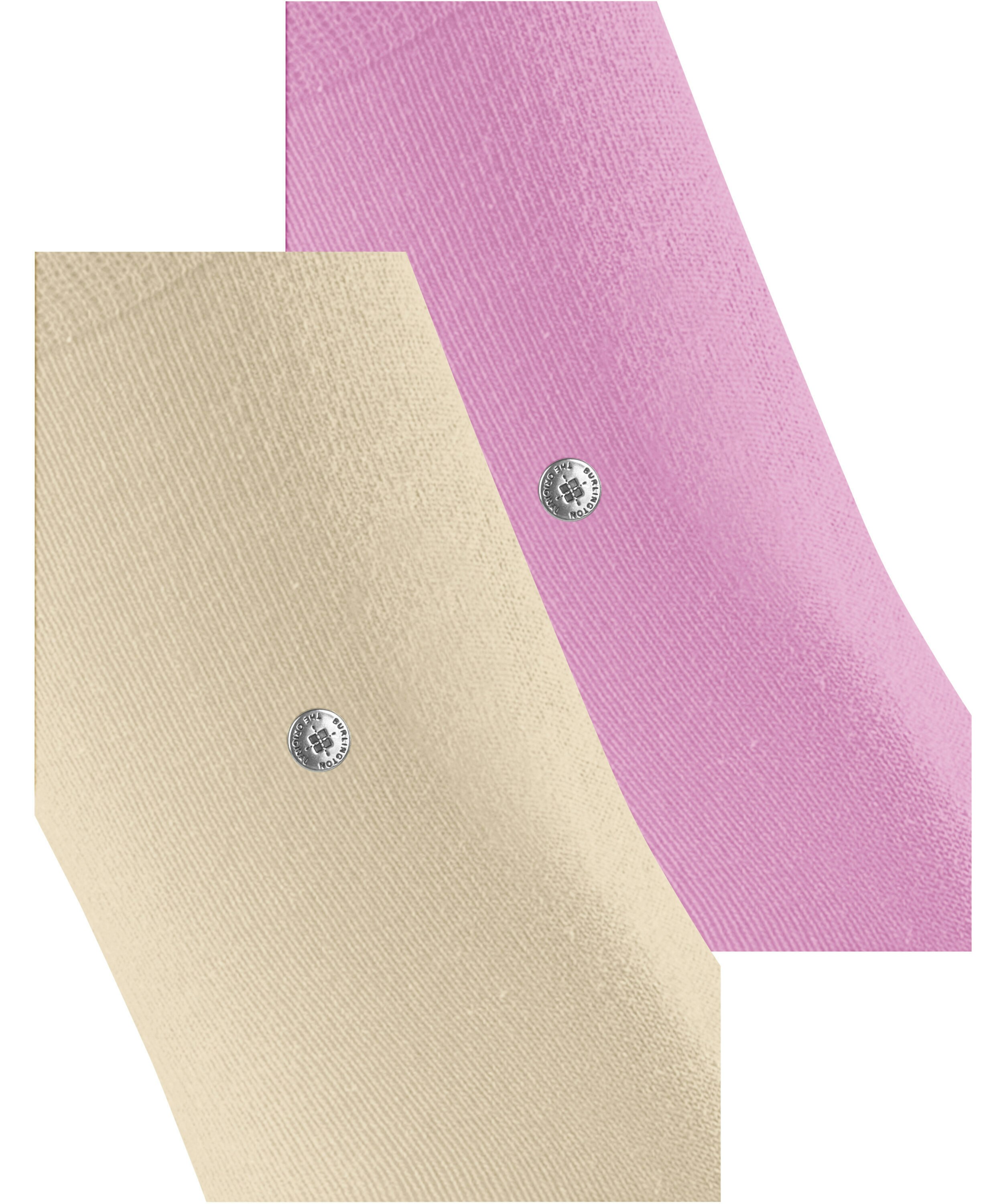 Burlington Damen No-Show Socken 2er Pack - Unsichtbare Füßlinge Mit Anti-Rutsch