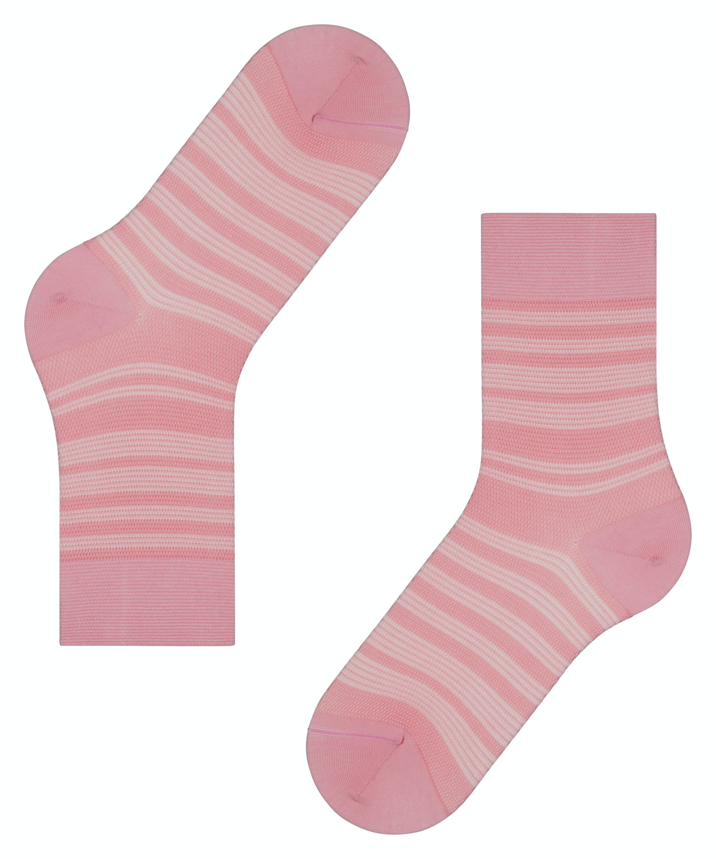 FALKE Sunset Stripe damessokken, roze (rose)