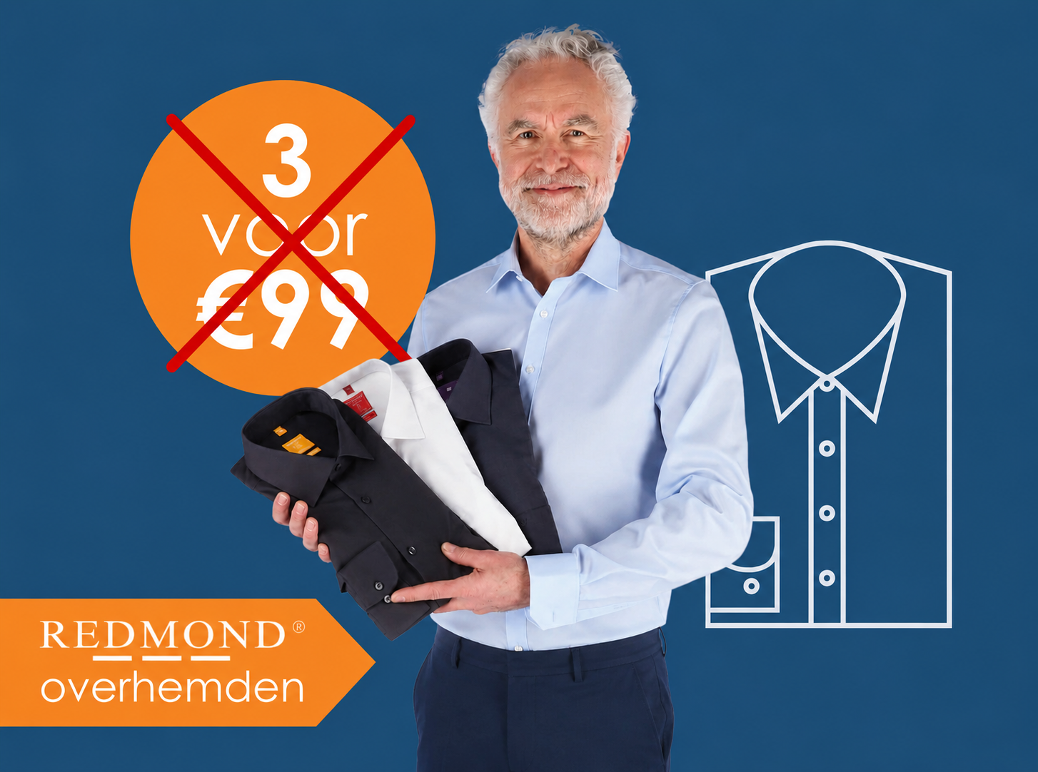 3 overhemden voor 99 euro: een populaire klassieker krijgt mogelijk een nieuw hoofdstuk