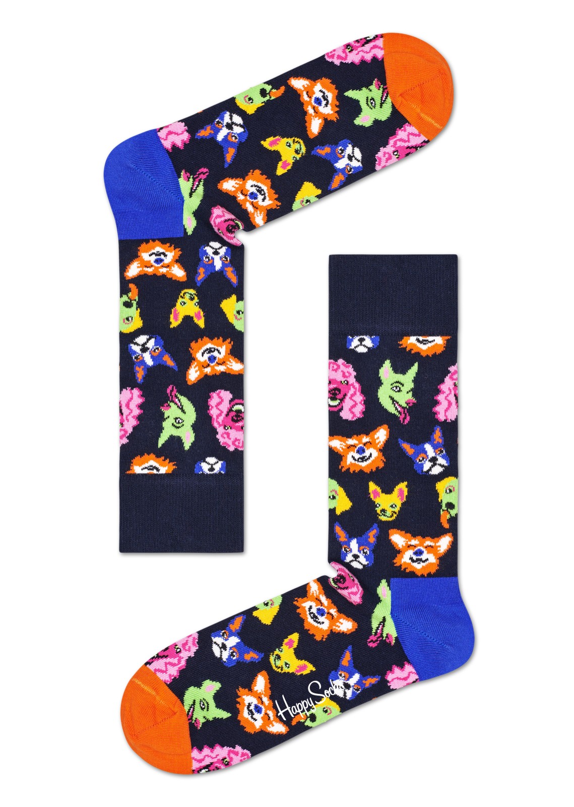 Happy Socks Dog Lover Gift Set (2-pack), unisex sokken in cadeauverpakking