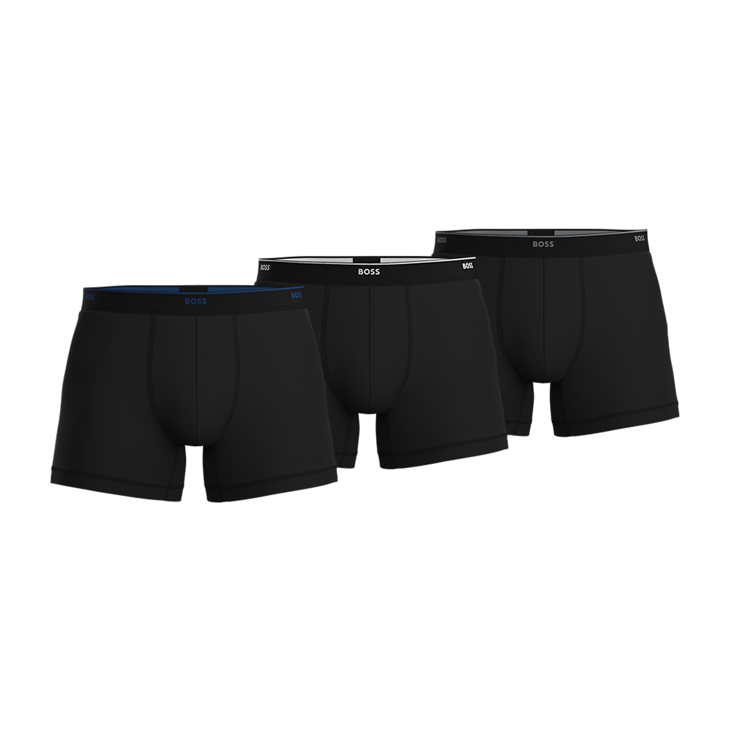 HUGO BOSS Evolution boxer briefs (3-pack), heren boxers normale lengte, zwart