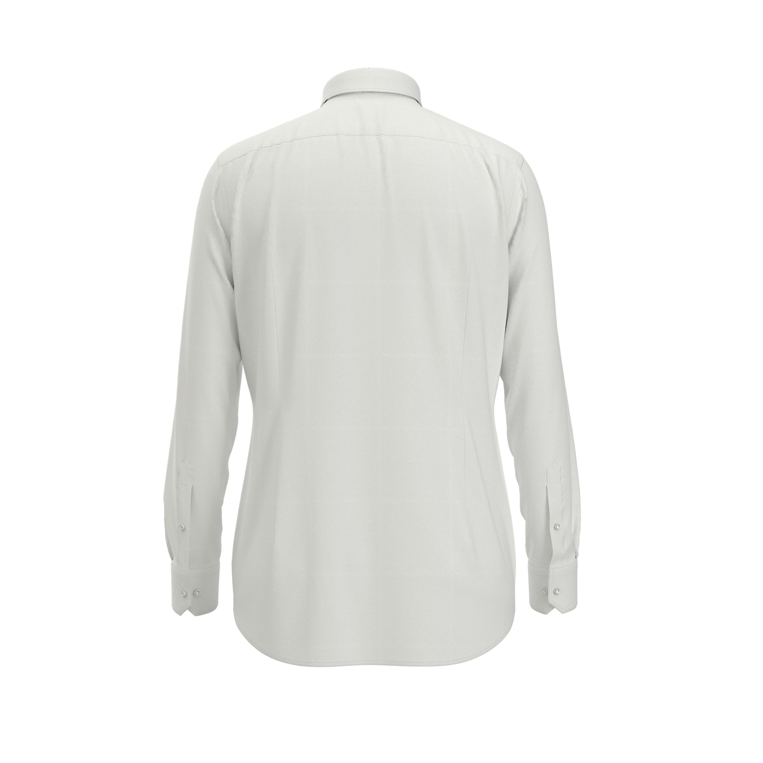 BOSS Hays slim fit overhemd, popeline, wit
