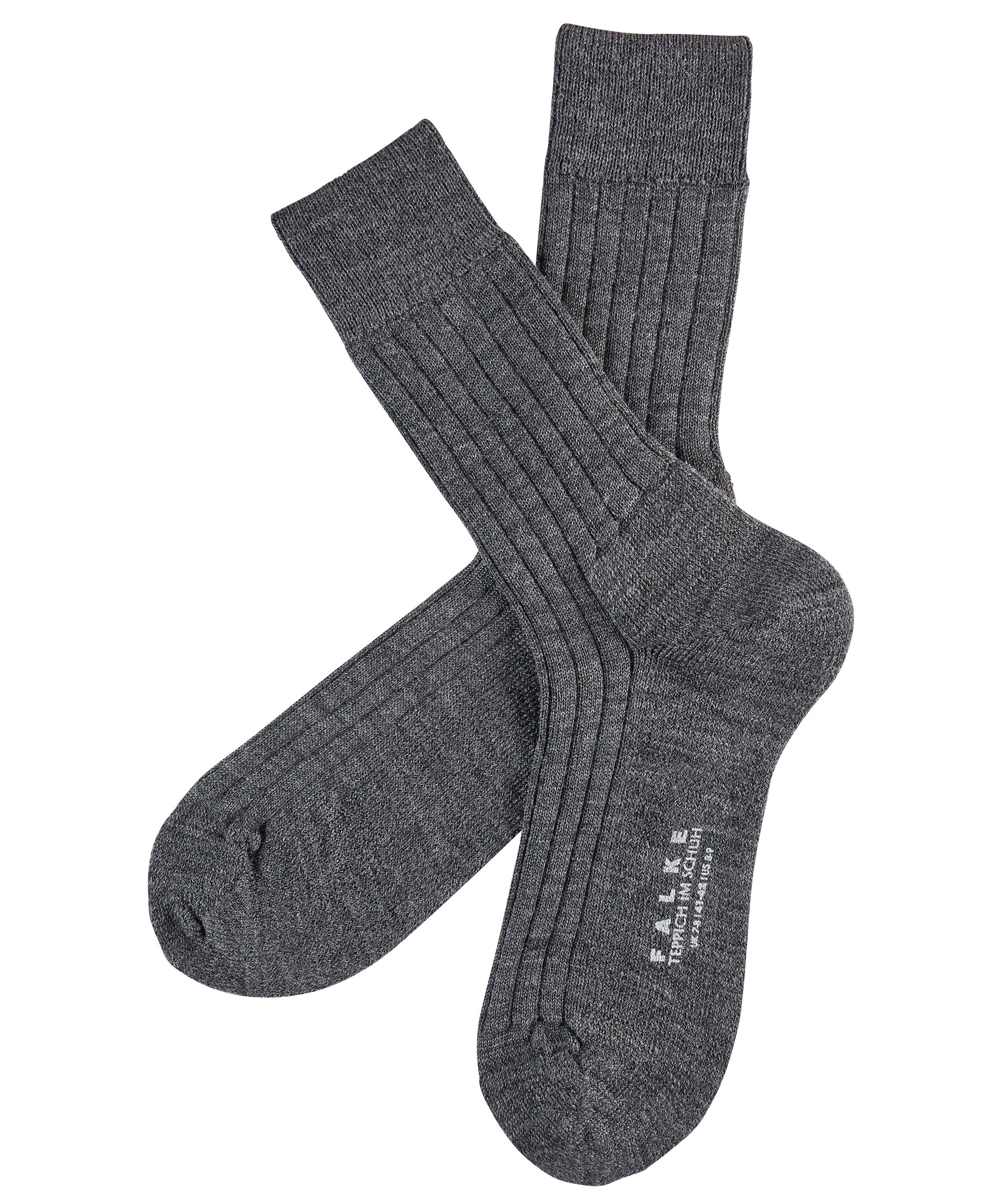 FALKE Teppich im Schuh herensokken, donker grijs (dark grey)