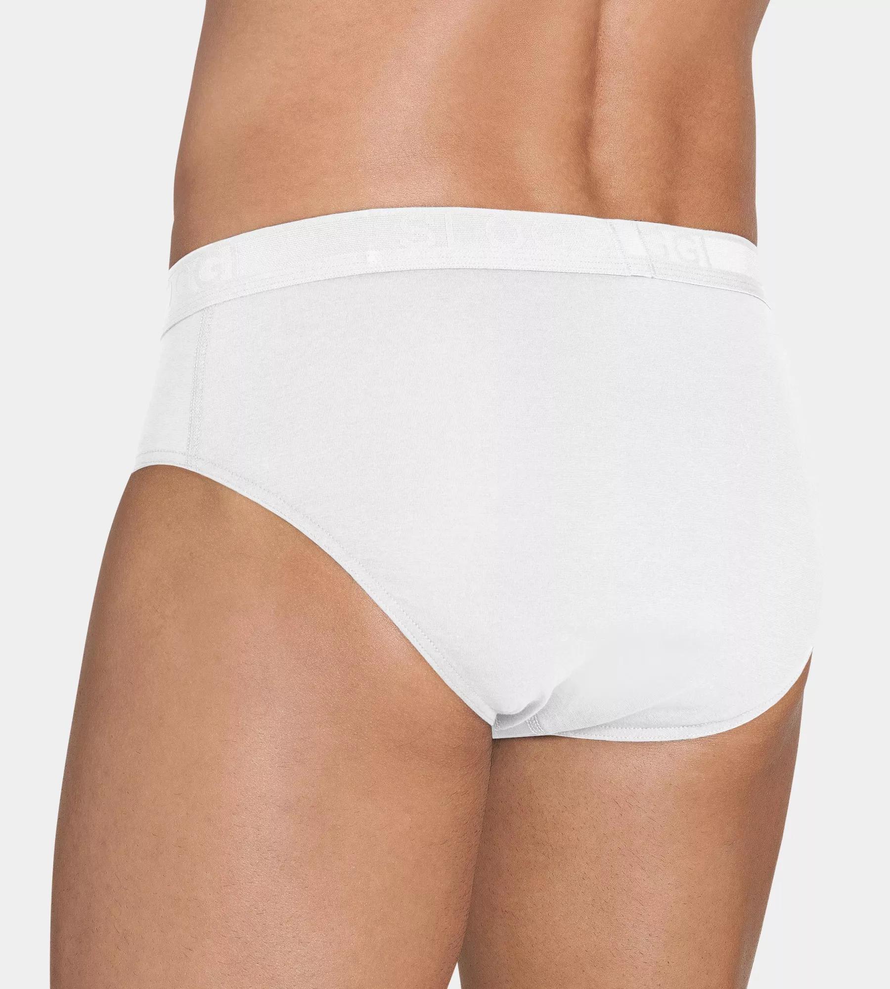 Sloggi Men EVER New Midi, heren slip met smalle zijkanten (1-pack), wit