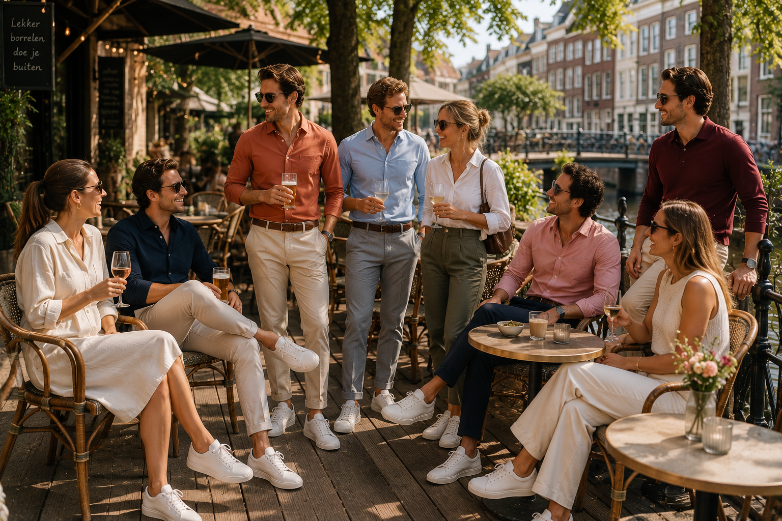 De mooiste kleurencombinaties voor heren deze nazomer