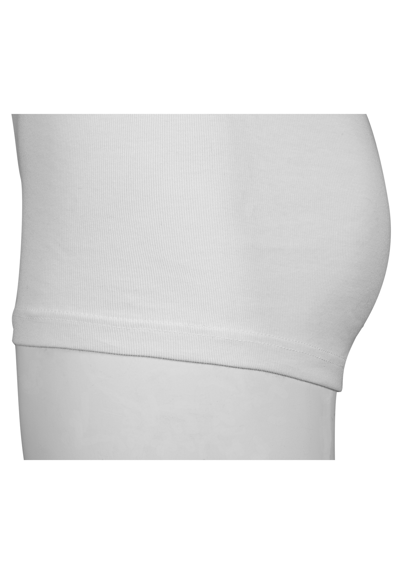 RJ Bodywear Everyday Groningen T-shirts (2-pack), heren rib T-shirts O-hals, wit