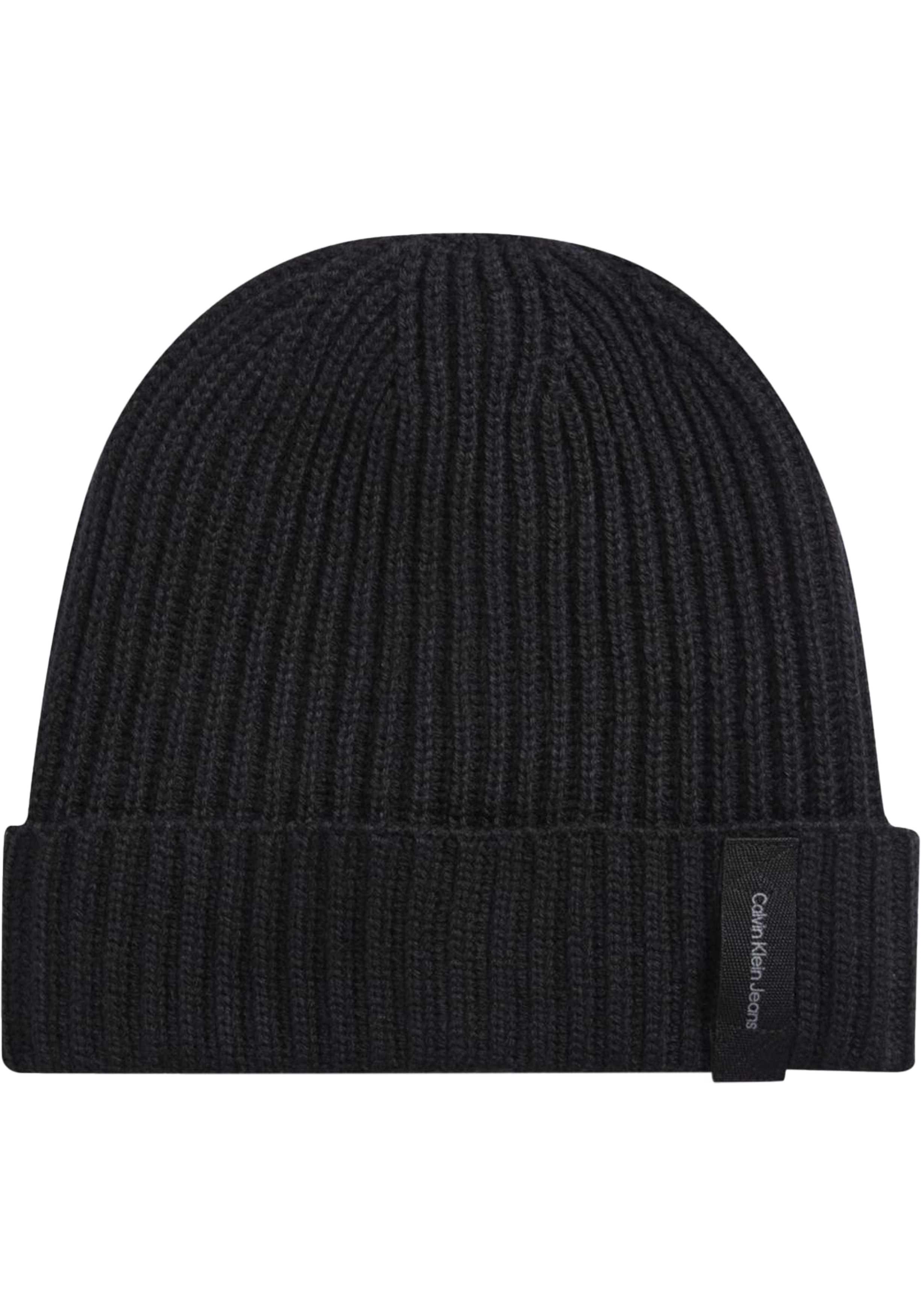 Calvin Klein muts, ultralight nylon beanie, zwart