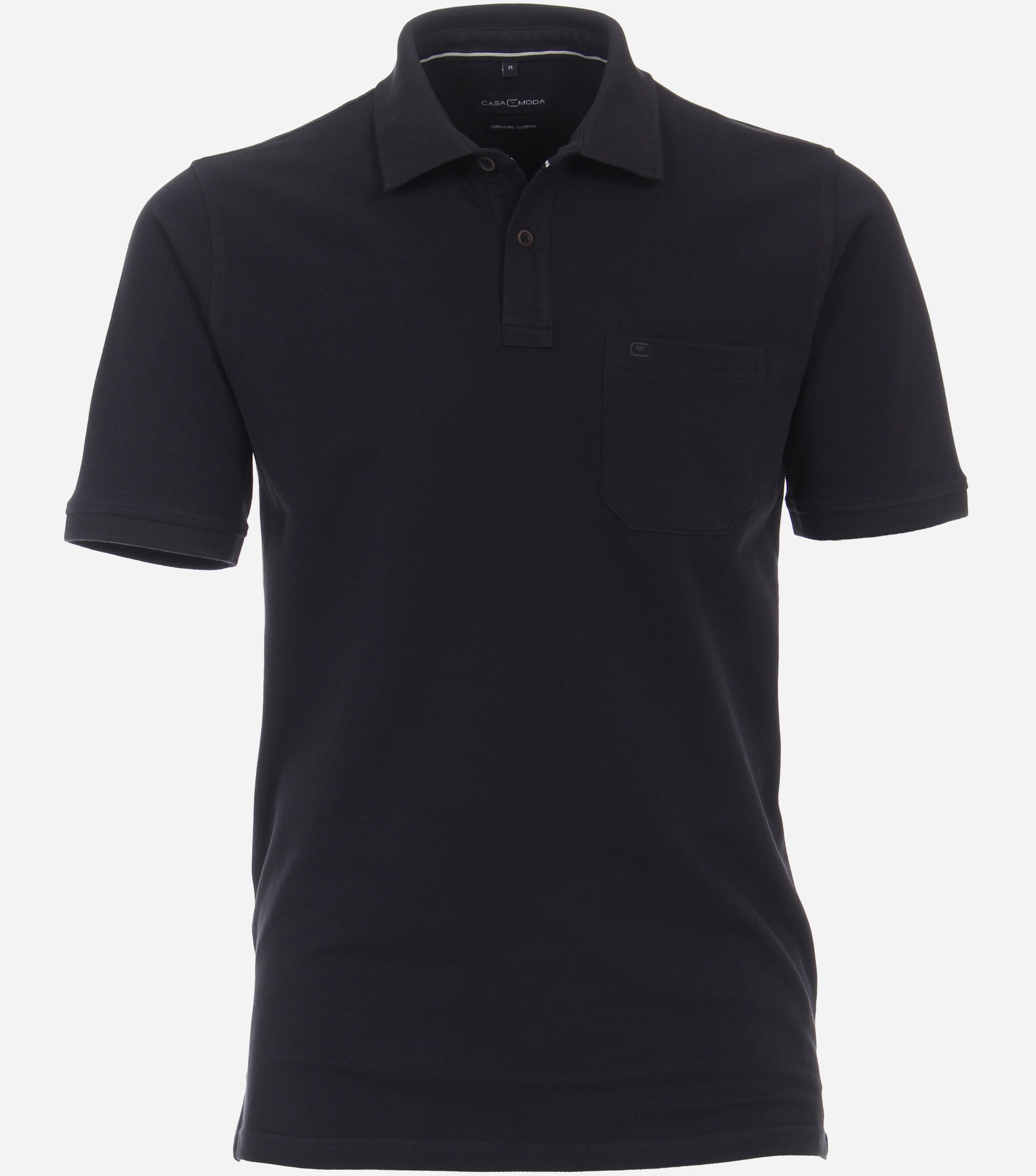 CASA MODA comfort fit heren polo, blauw