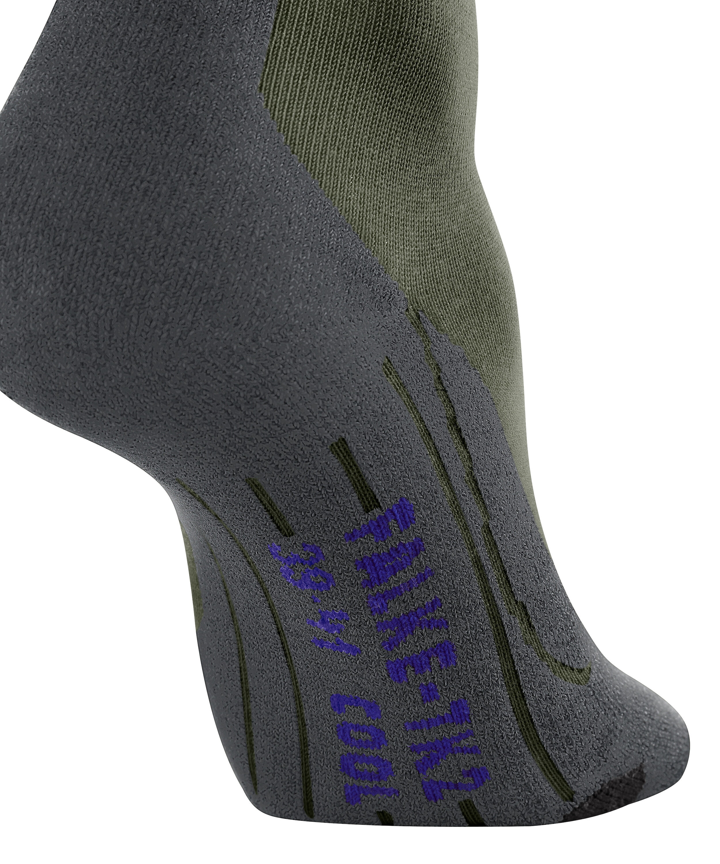 FALKE TK2 Explore Cool heren trekking sokken, groen (herb)