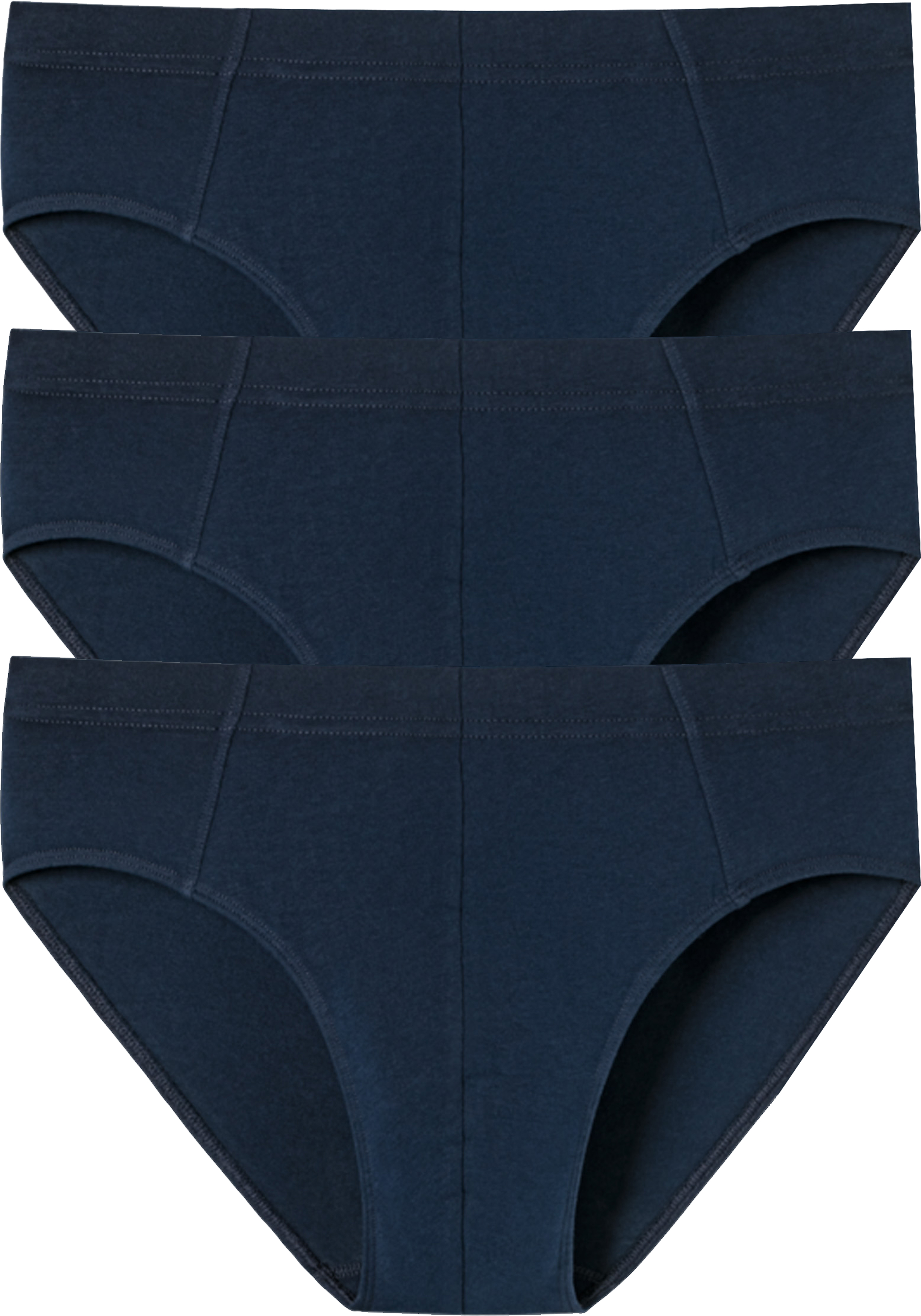 SCHIESSER 95/5 Essentials supermini slips (3-pack), donkerblauw