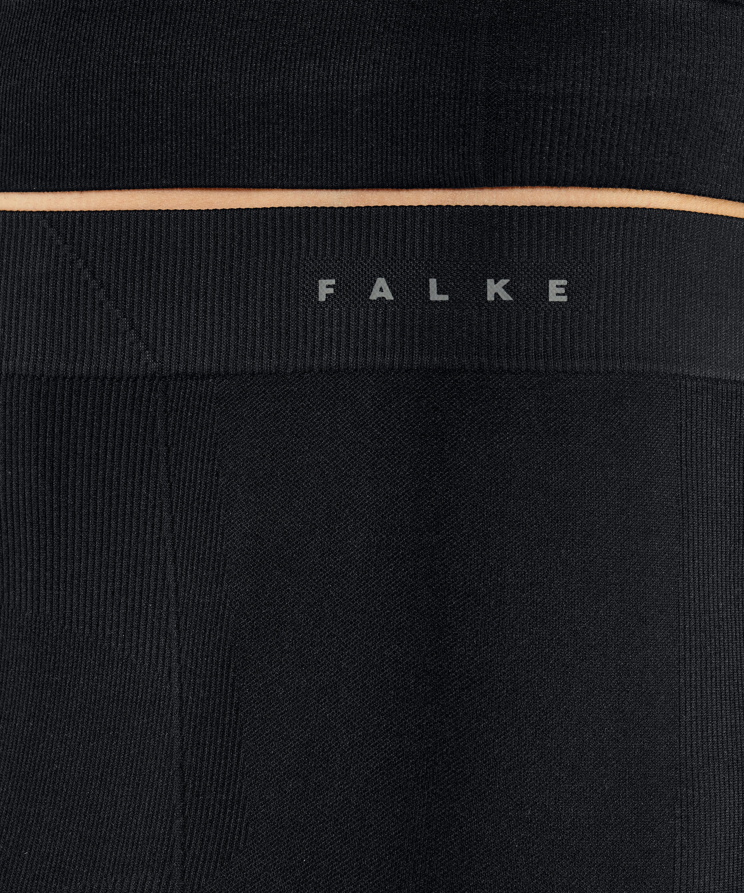 FALKE heren 3/4 tights Maximum Warm, thermobroek, zwart (black)