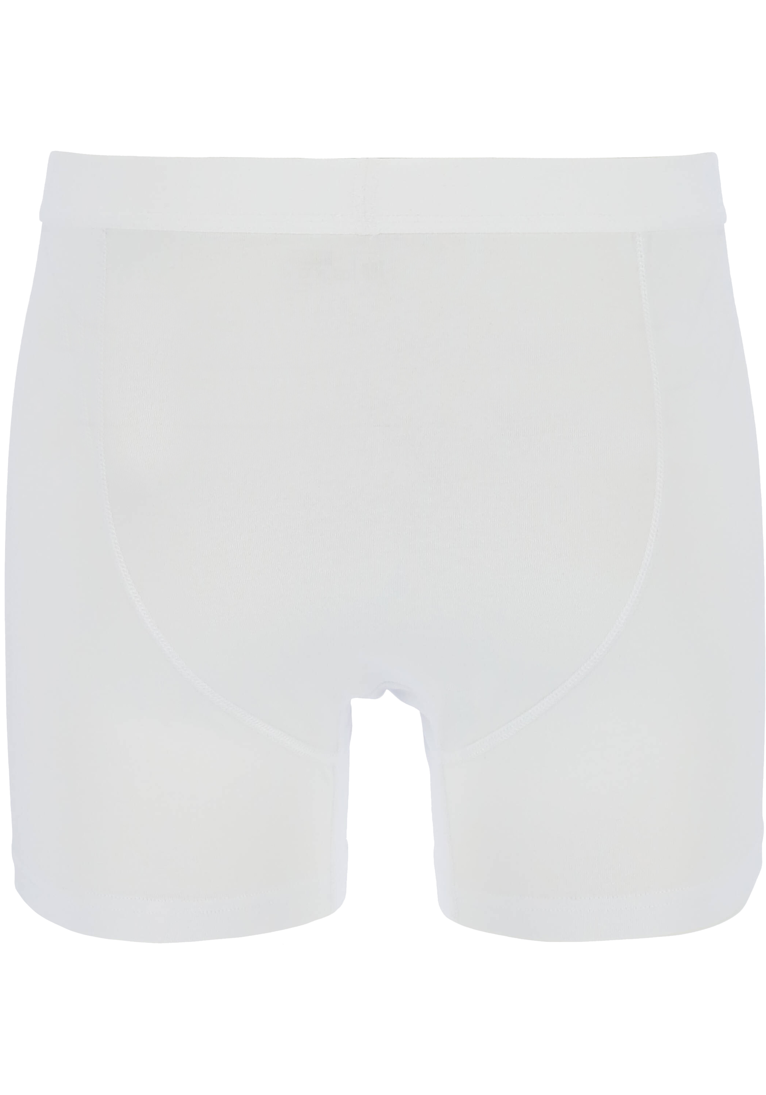 TEN CATE Basics men boxershorts (3-pack), heren boxers lang met gulp, wit