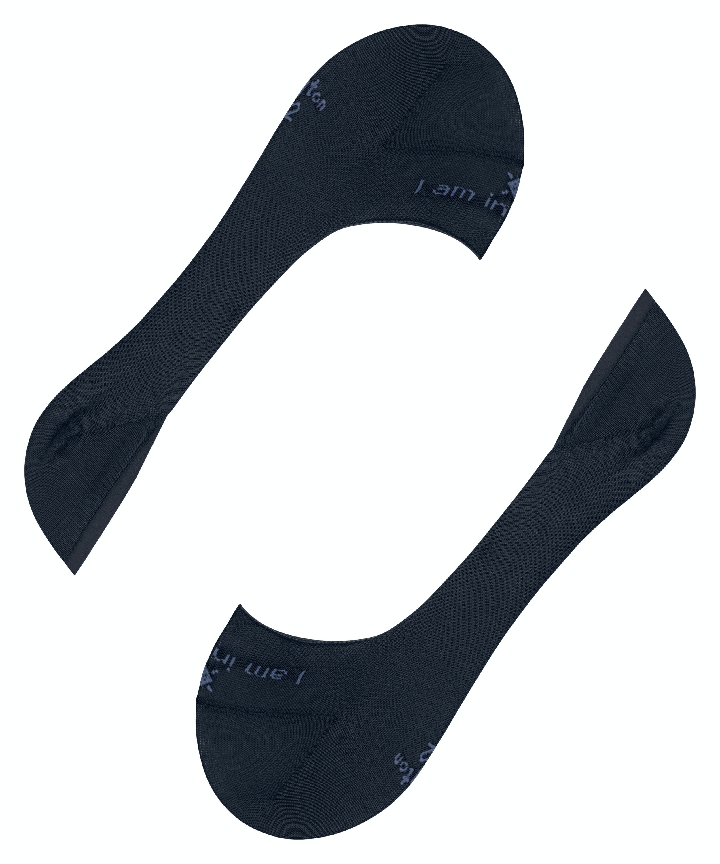 Burlington Aberdeen dames invisible sokken, blauw (marine)