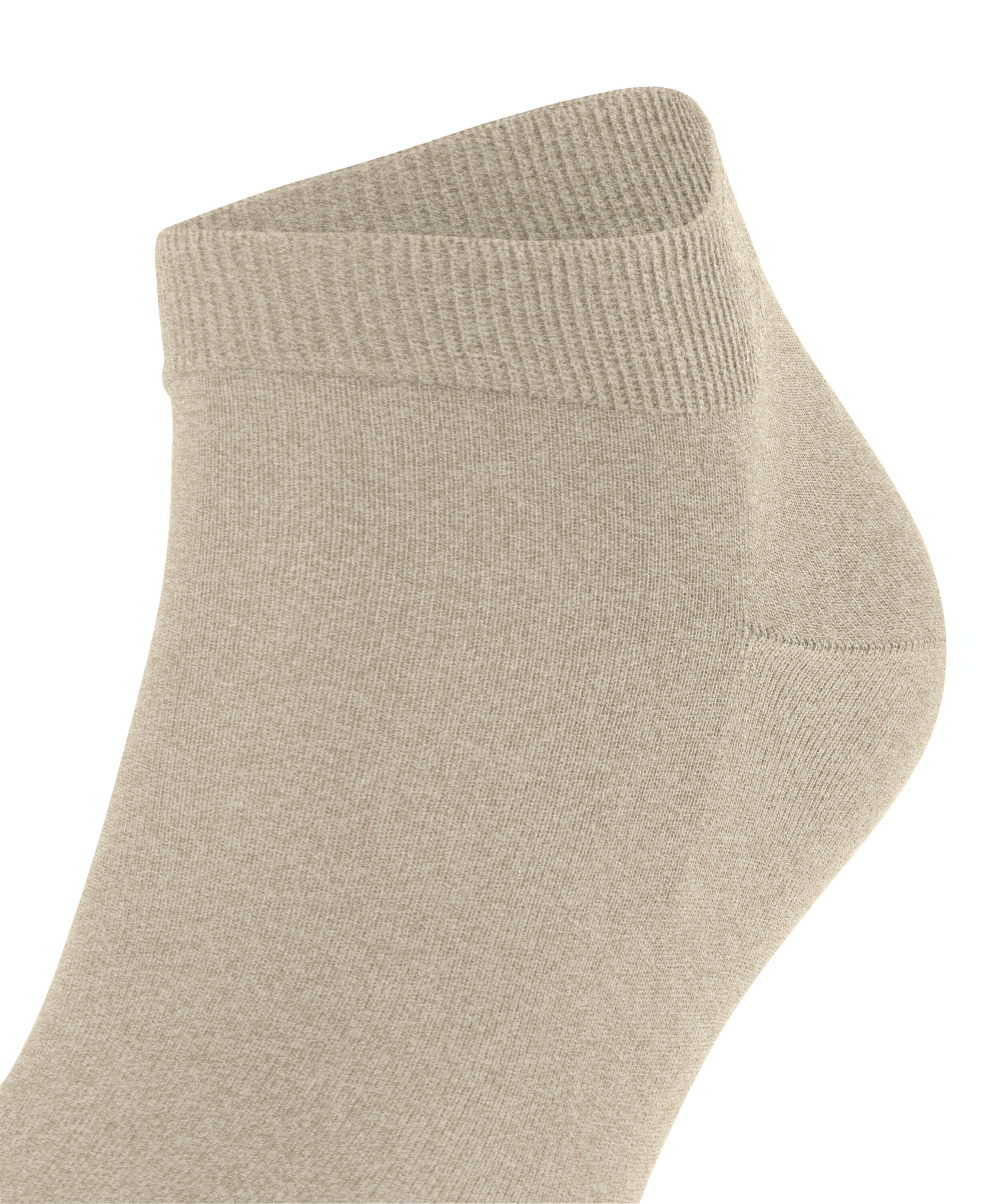 FALKE ClimaWool heren sneakersokken, beige melange (pebble mel.)