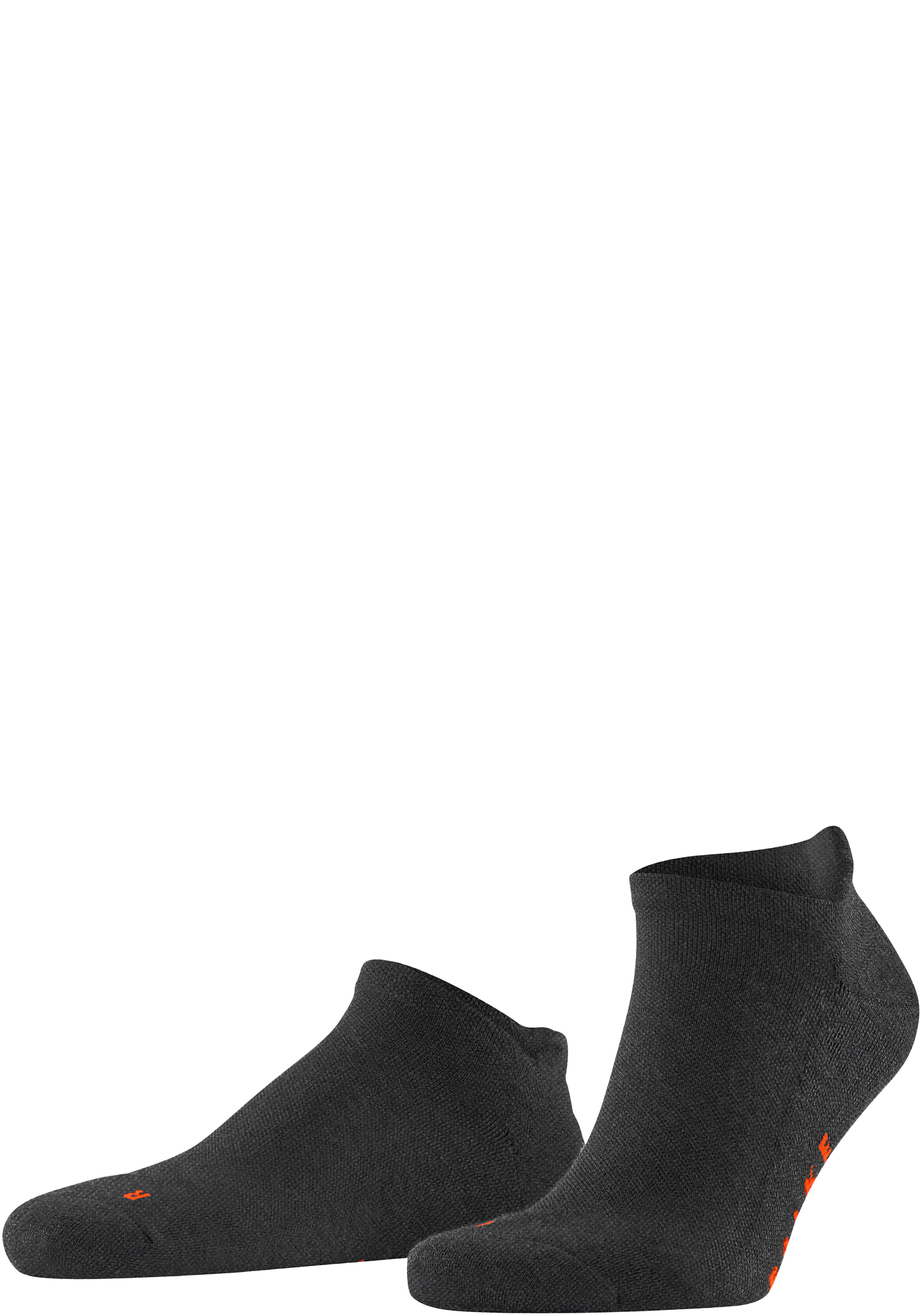 FALKE Keep Warm unisex sneakersokken, antraciet grijs (anthra.melange)