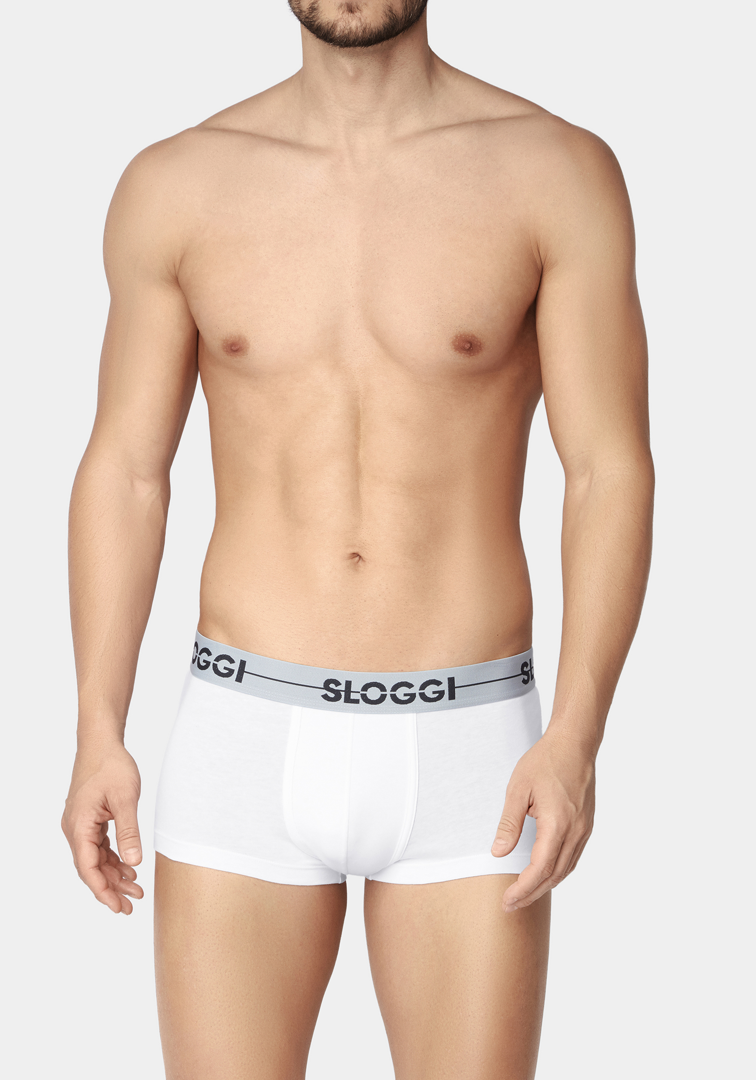 Sloggi Men GO Hipster, heren boxers (3-pack), wit