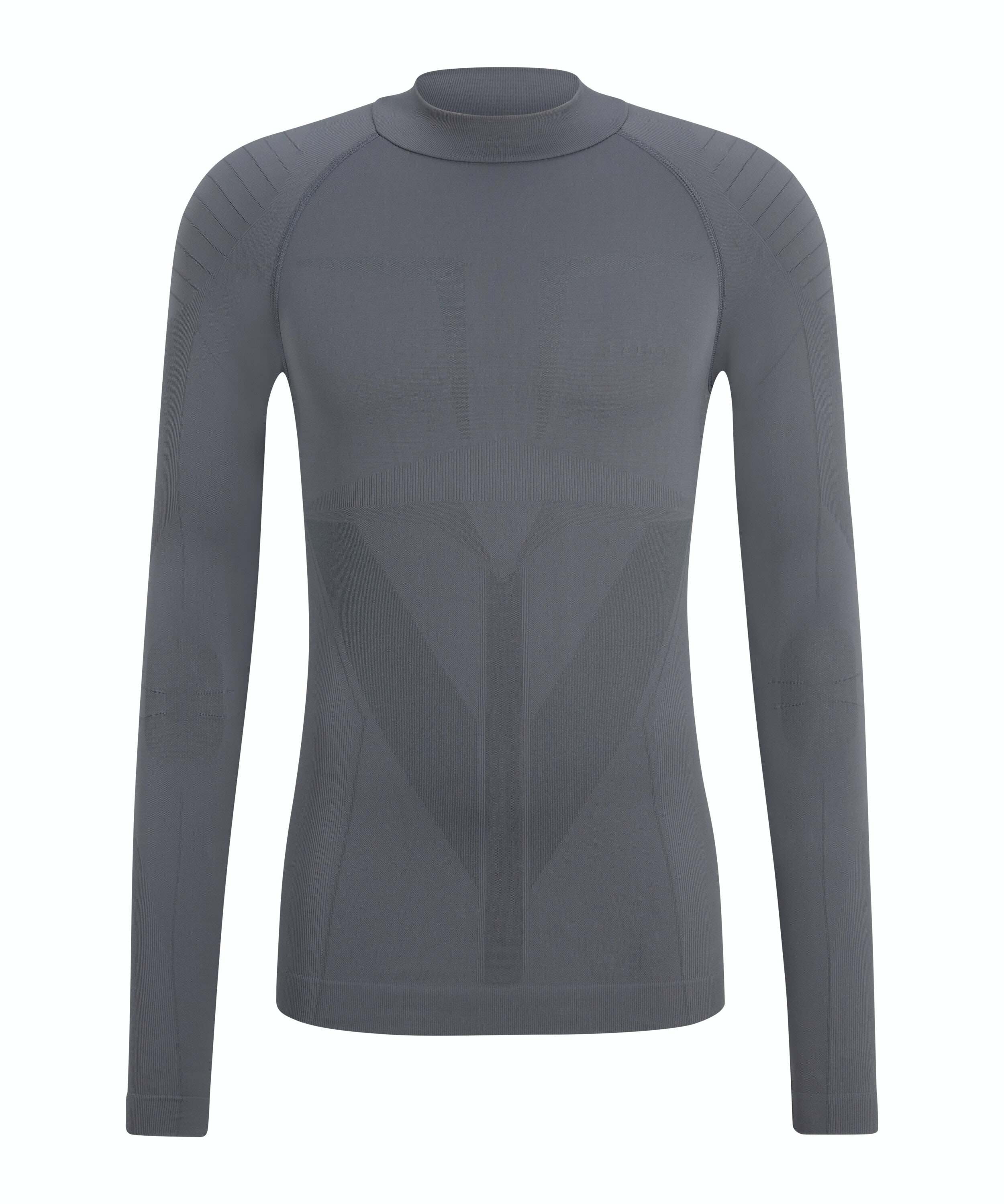 FALKE heren lange mouw shirt Warm, thermoshirt, grijs (concrete)