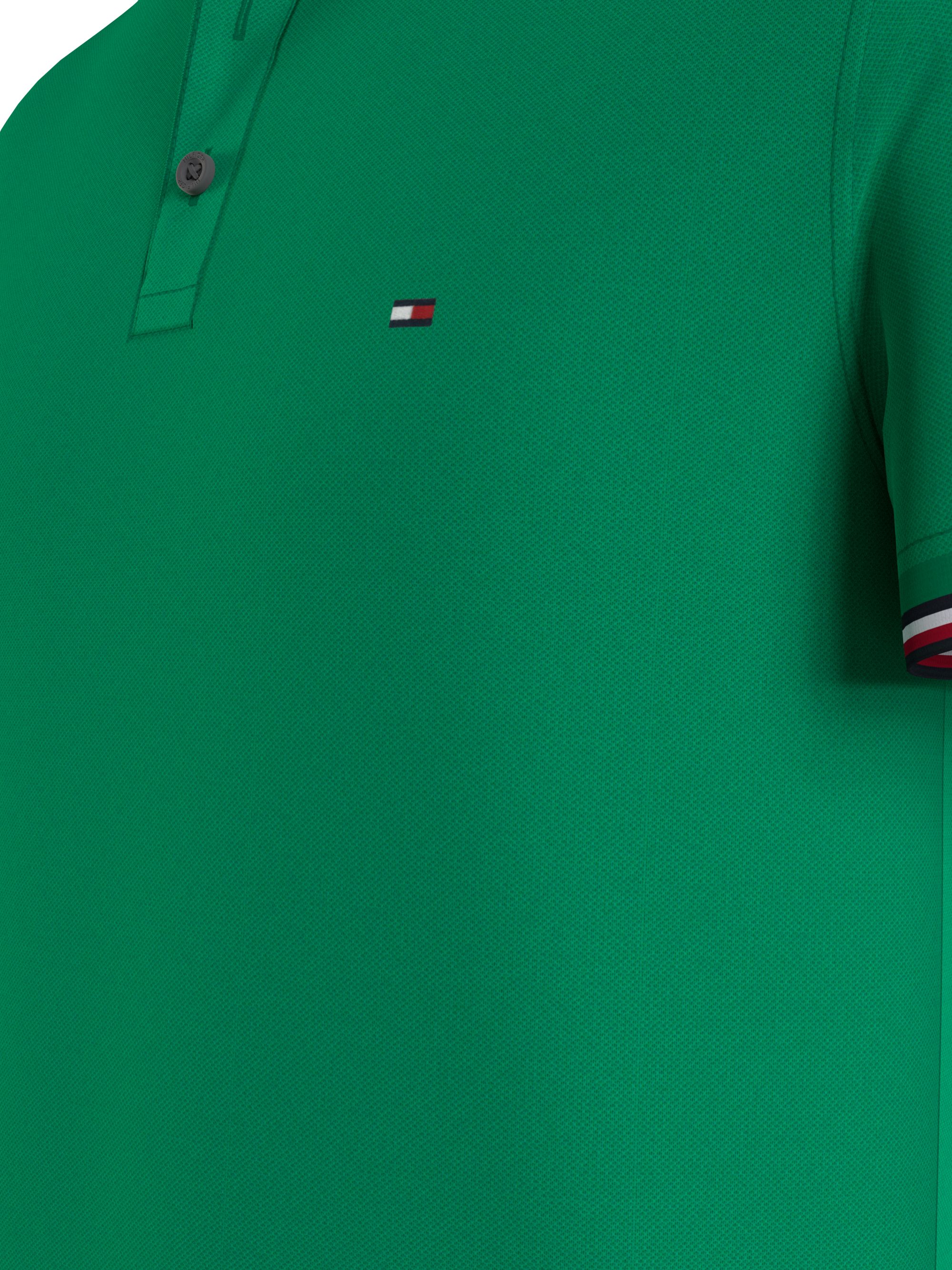 Tommy Hilfiger 1985 Rwb Tipped Slim Polo, heren poloshirt, groen