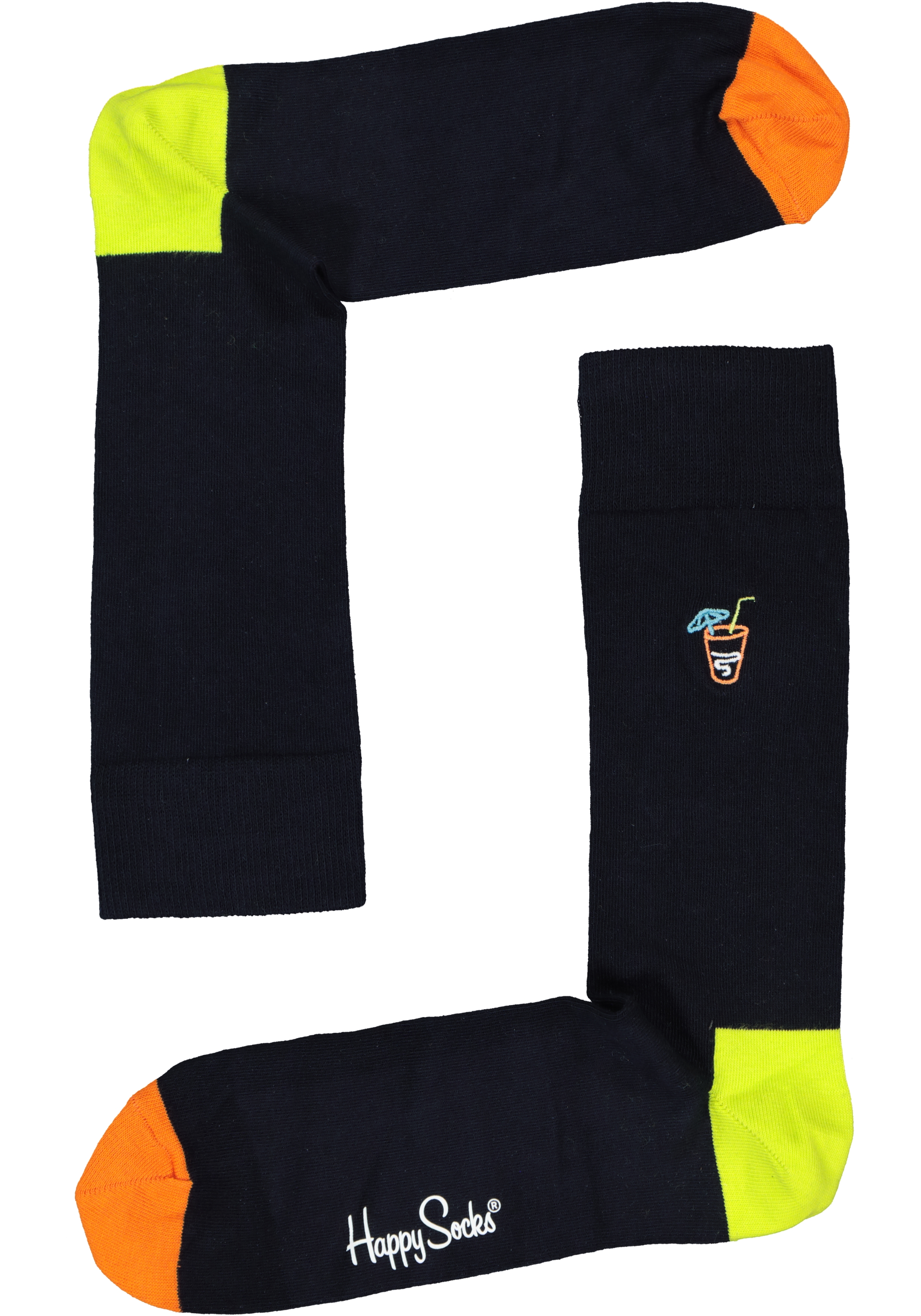 Happy Socks Tropical Day Socks Gift Set (4-pack), kleurige tropische voetenpret