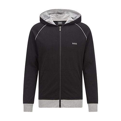 BOSS Mix&Match Jacket, heren lounge vest, zwart