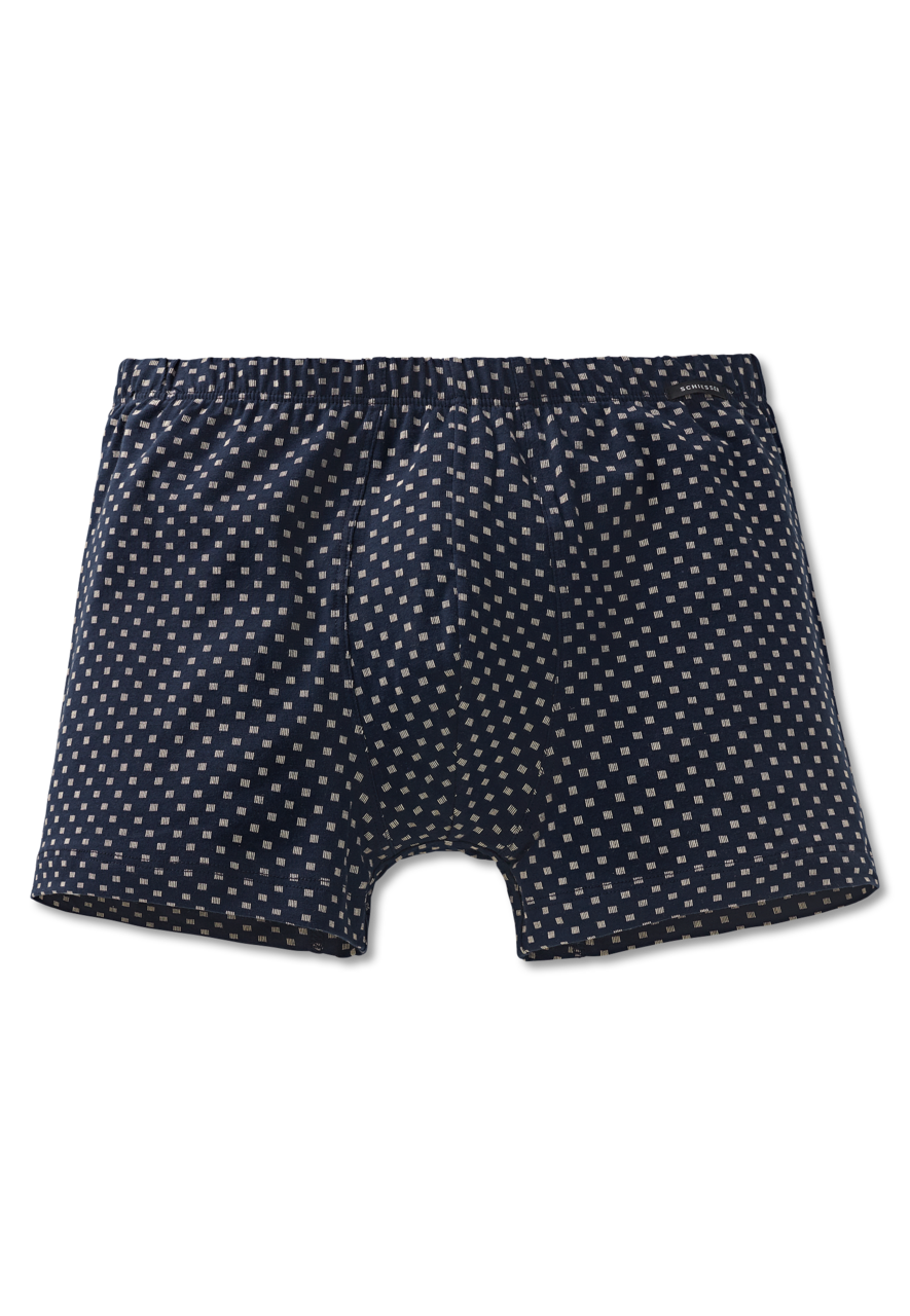 SCHIESSER Dark Sapphire boxer (1-pack), heren short donkerblauw