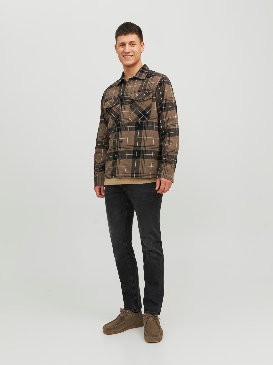 JACK & JONES Mike Original regular fit, heren jeans, zwart denim