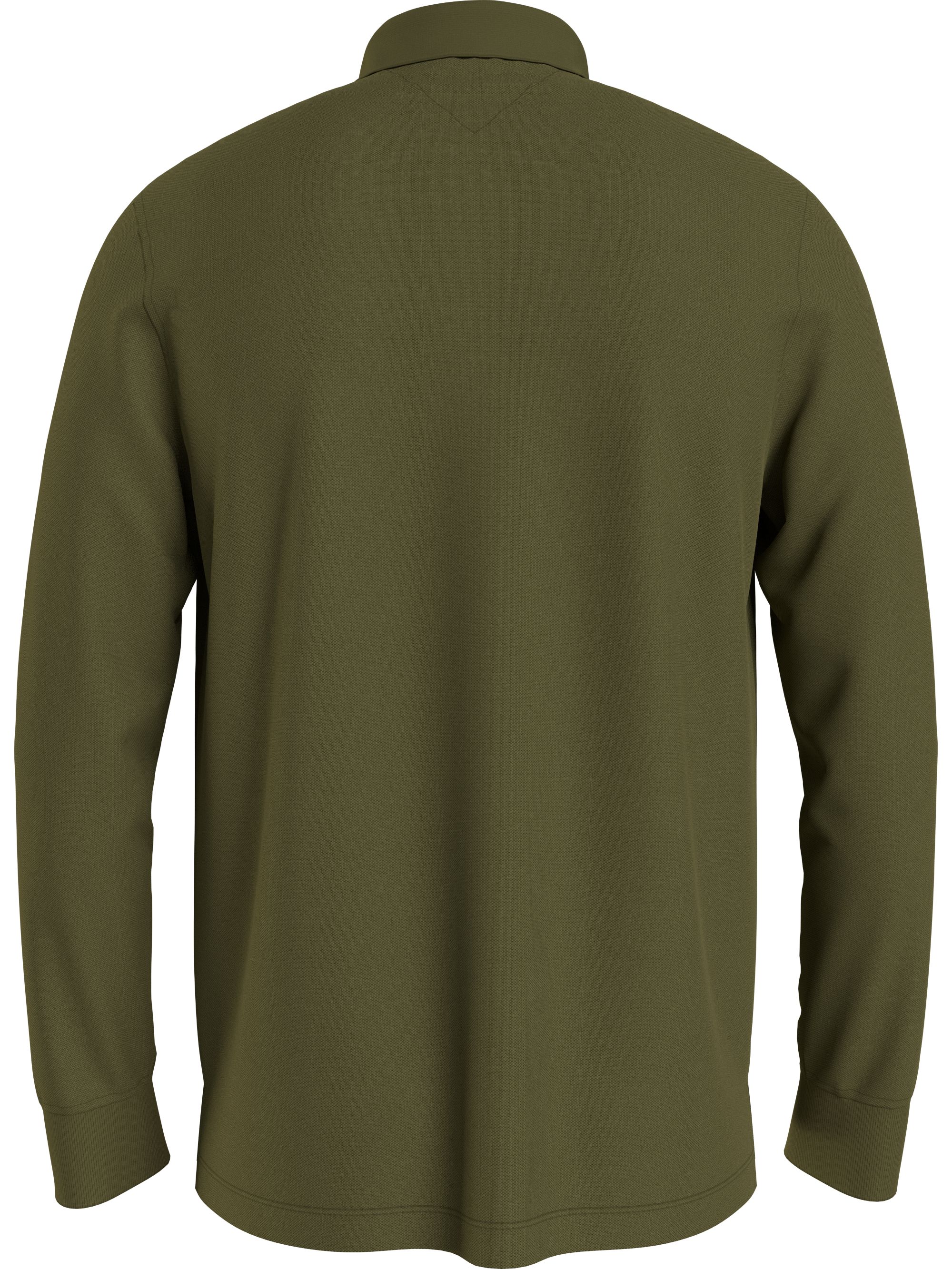 Tommy Hilfiger regular fit heren polo lange mouw, 1985 Regular Ls Polo, groen