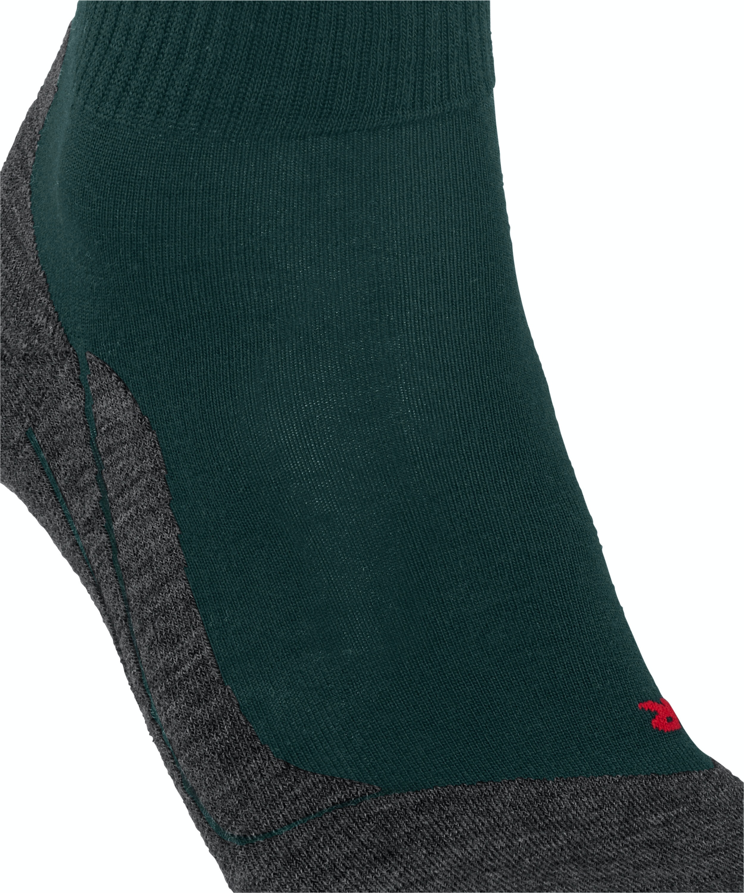 FALKE TK5 Wander Wool Short herensokken kort, hulstgroen (holly)