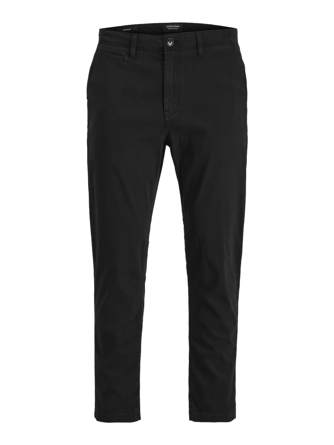 JACK & JONES Ace Harlow Chino loose fit, heren chino, zwart